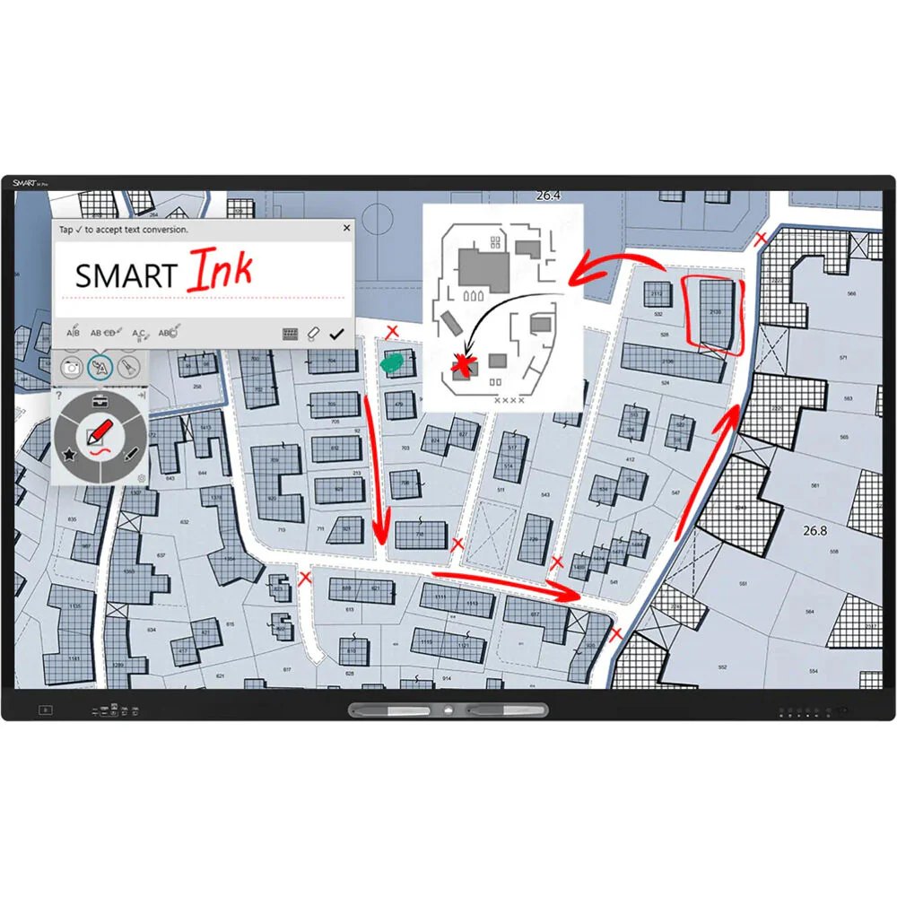SMART Technologies M Pro High Secure Series TAA 55" UHD 4K Touch Screen Commercial Monitor - Image 4