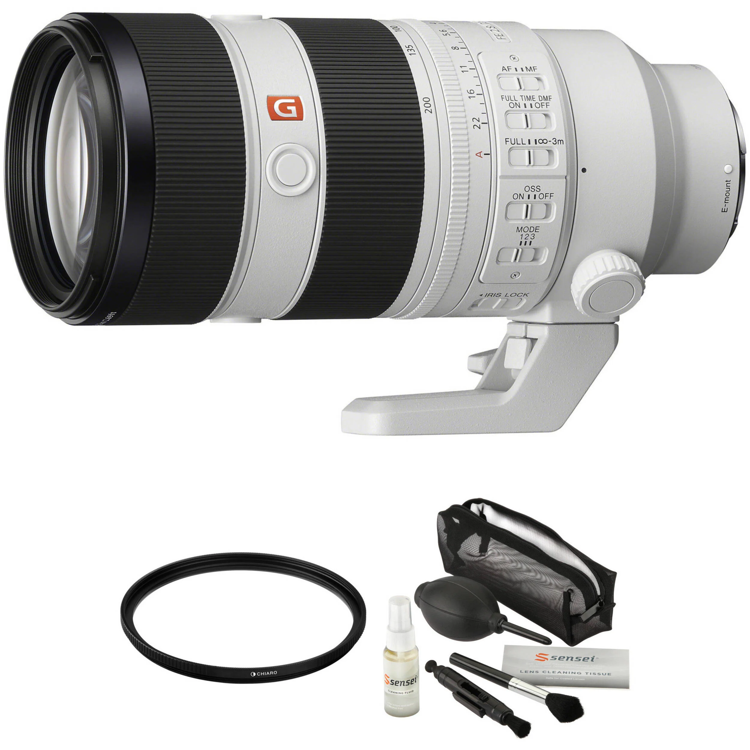 Sony FE 70-200mm f/2.8 GM OSS II Lens with Filter Kit