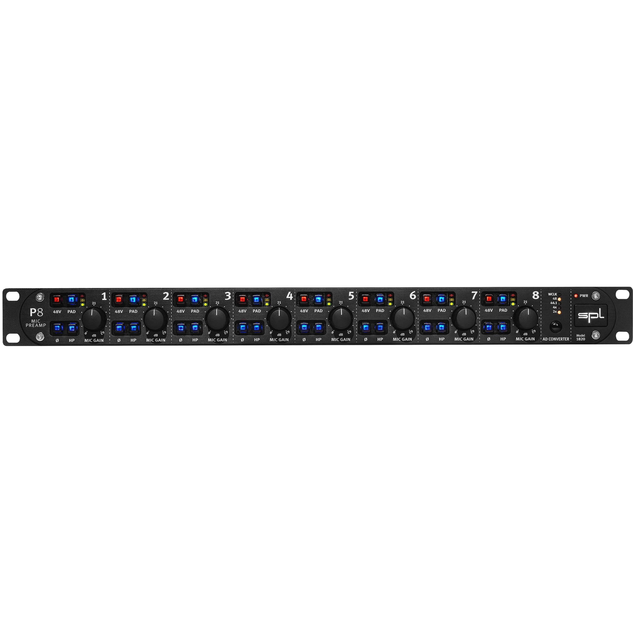 SPL P8 Eight-Channel Preamplifier with ADAT Converter - Image 3