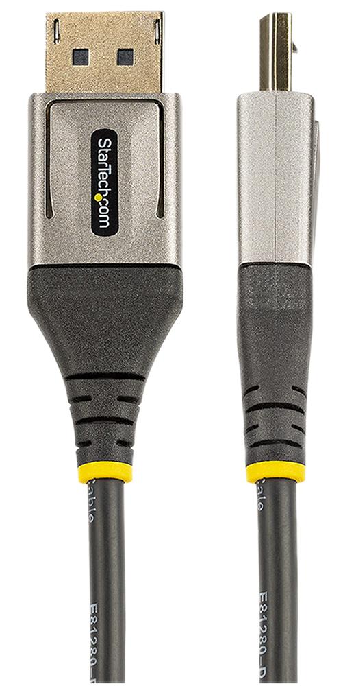Startech DP14VMM3M DP14VMM3M Audio / Video Cable Assembly Displayport Plug 9.8 ft 3 m Black Grey - Image 3