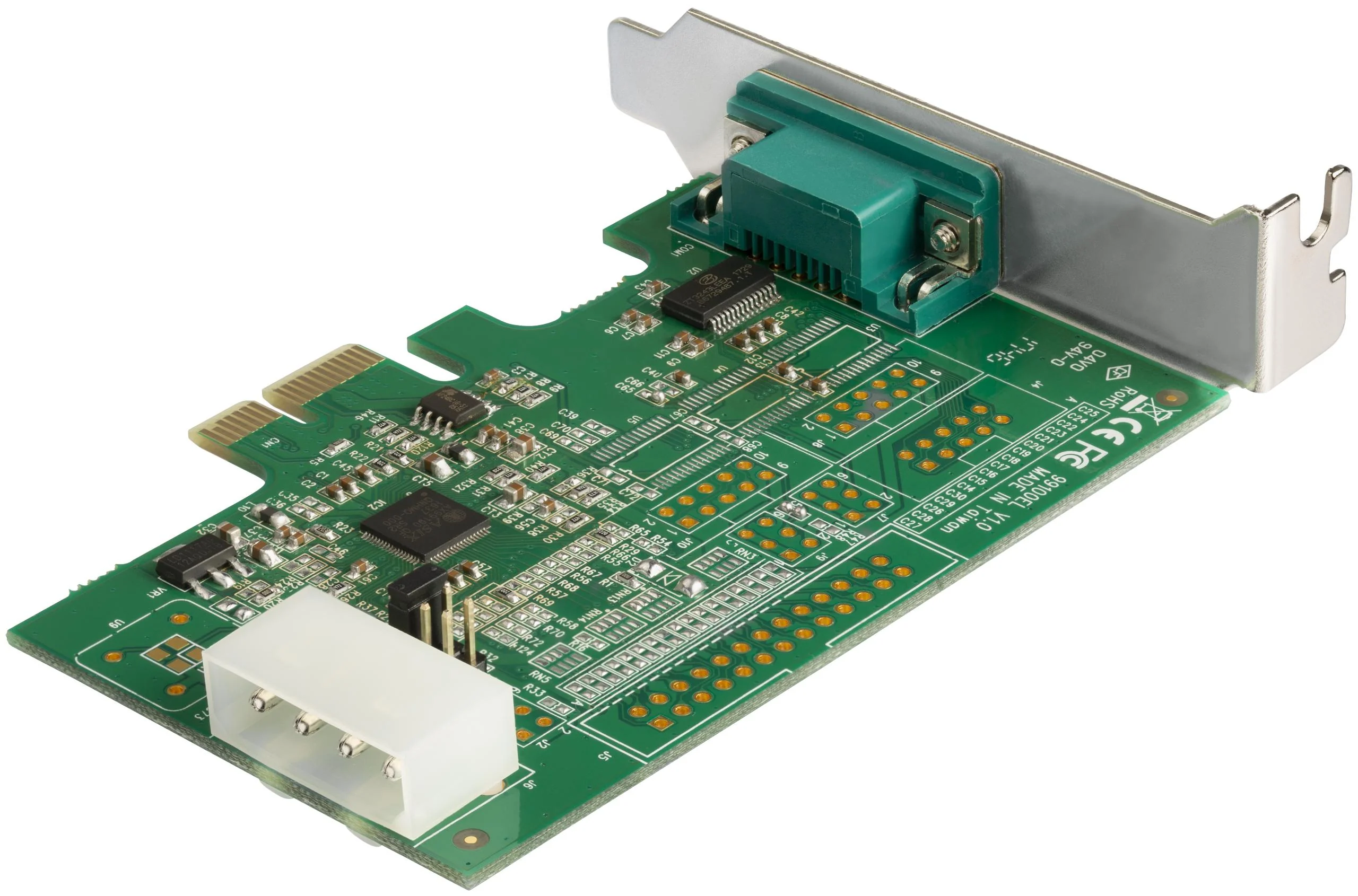 Startech PEX1S953LP Adapter Card 1 Port PCI Express Serial 921.6 Kbps - Image 2