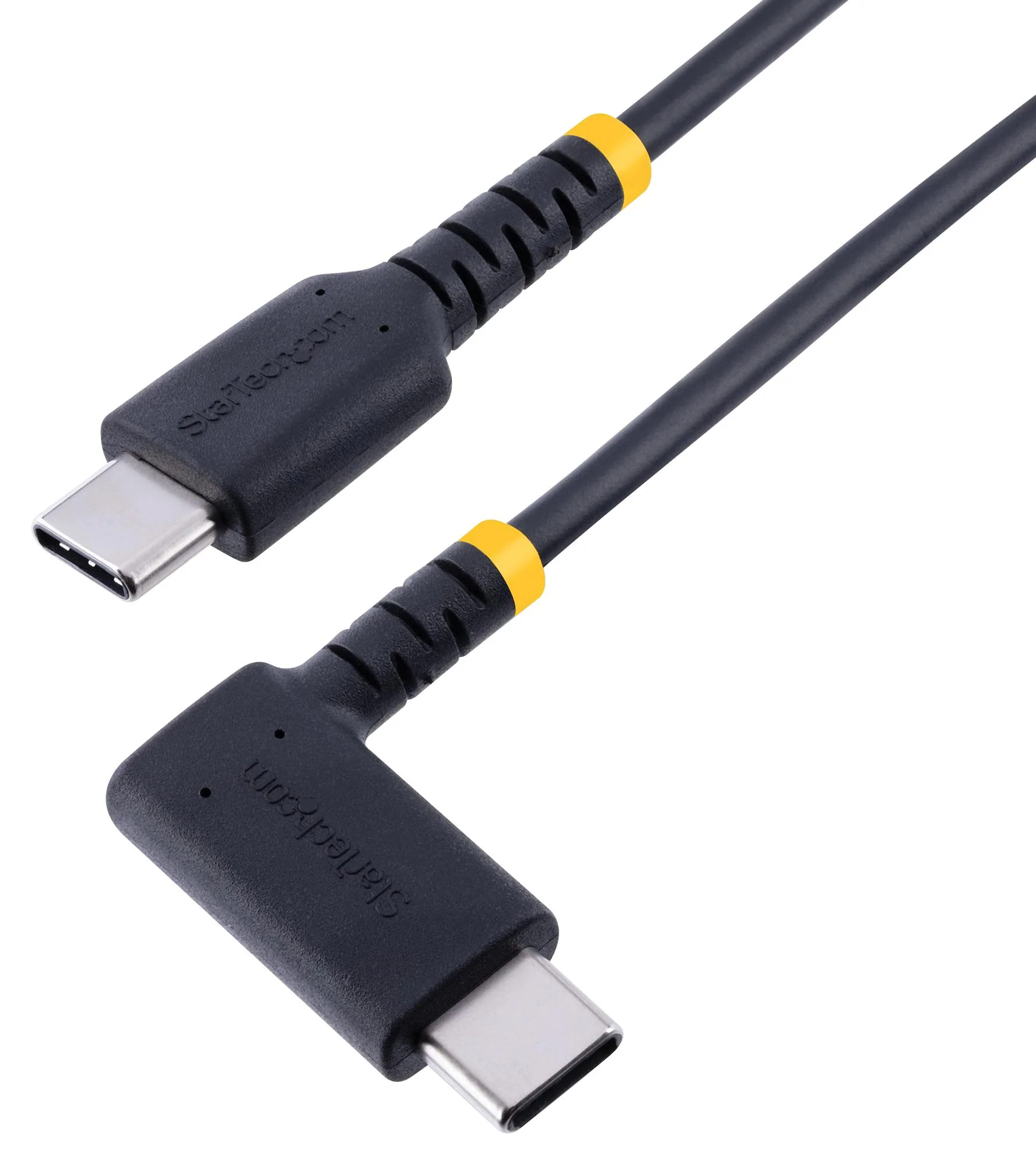 Startech R2CCR-15C-USB-CABLE R2CCR-15C-USB-CABLE USB Cable Type C Plug to 90° 150 mm 5.9 " 2.0 Black