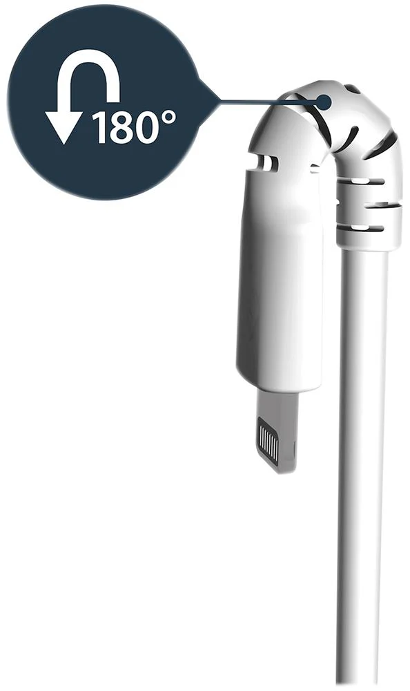 Startech RUSBLTMM1M RUSBLTMM1M USB Cable Type A Plug to Lightning 1 m 3.3 ft 2.0 White New - Image 3