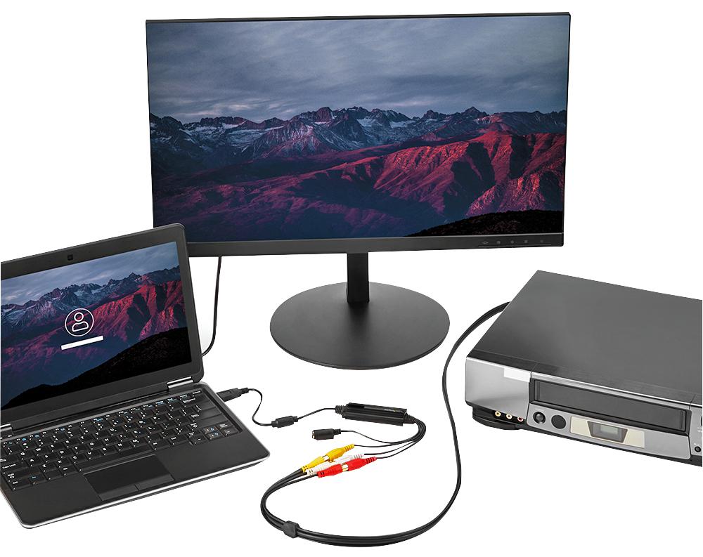 Startech SVID2USB232 SVID2USB232 Converter USB-A 2.0 to Composite &amp; S-Video 480 Mbps Twain Support Windows - Image 6