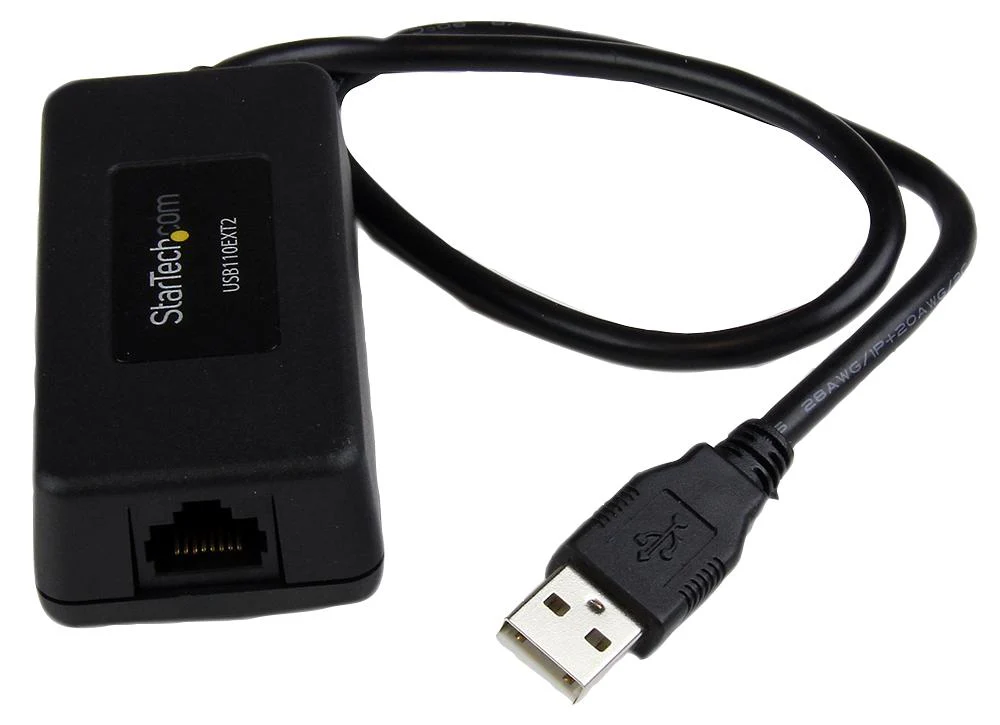 STARTECH USB110EXT2 1 Port USB over Cat5 / Cat6 Ethernet Extender, 40m GTIN UPC EAN: 0065030847896 - Image 3