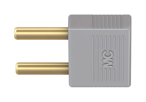 STAUBLI 24.0004-28 Banana Test Connector, Jack, 25 A, 60 VDC, Gold Plated Contacts, Grey - Image 3