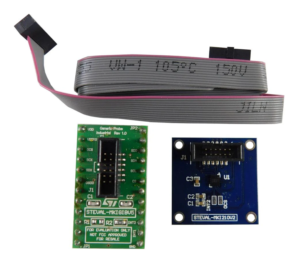 Stmicroelectronics STEVAL-MKI210V2K STEVAL-MKI210V2K Evaluation Board ISM330DHCX Triple Axis Gyroscope & Accelerometer