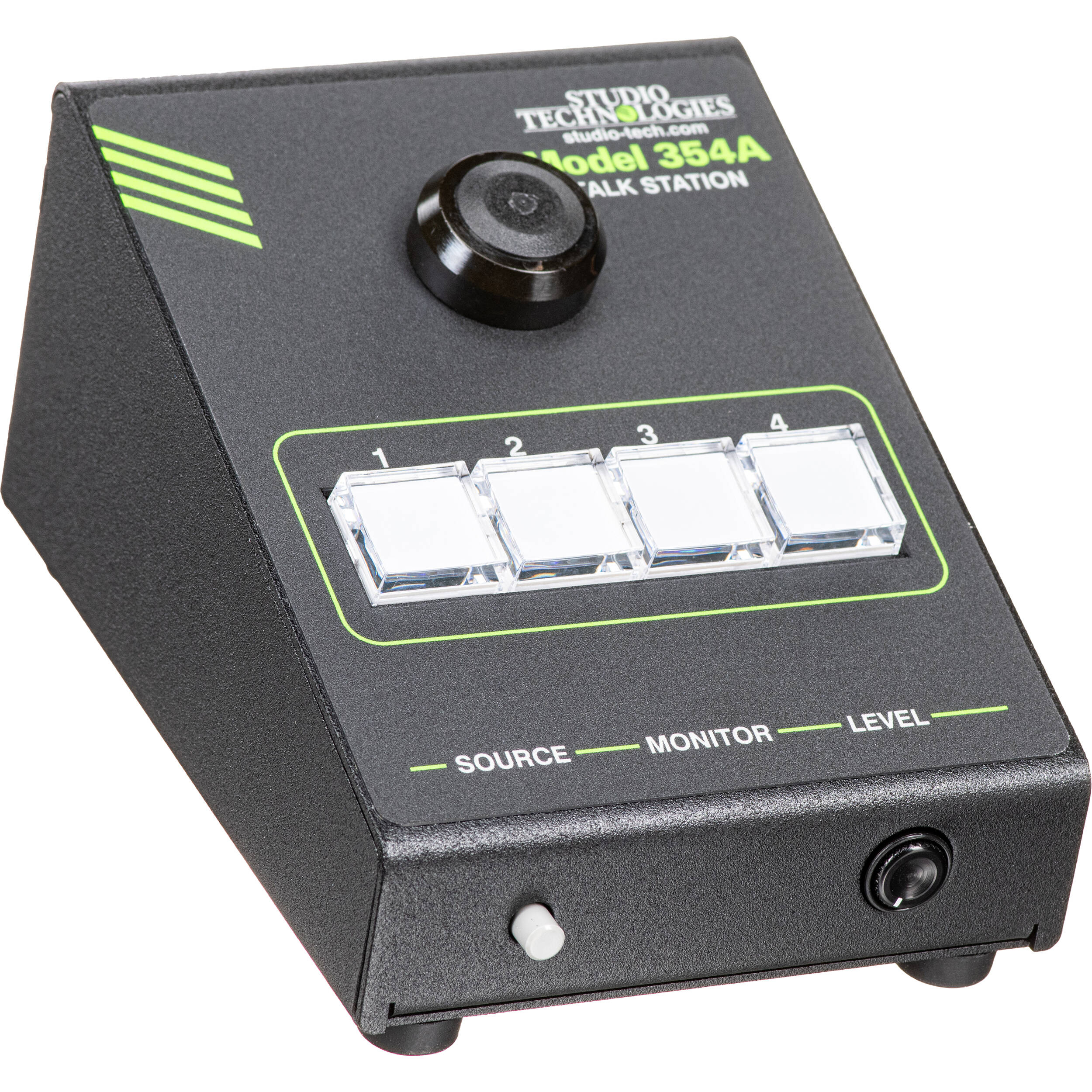 Studio Technologies Model 354A Dante Audio-Over-Ethernet Talk Station - Supports GME-3-12 Gooseneck Mic