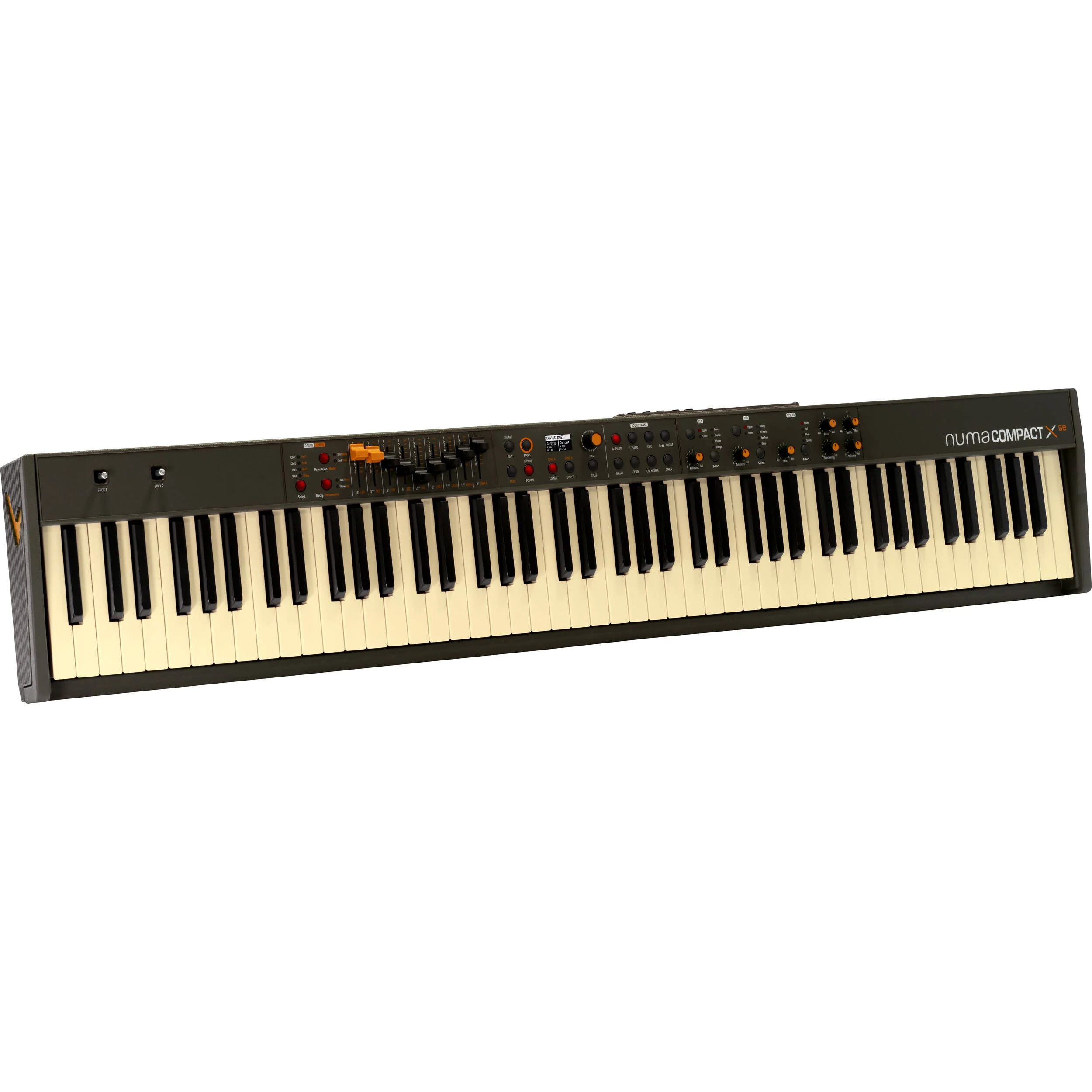 StudioLogic Numa Compact X SE 88-Key Compact Digital Stage Piano with Drawbars/Sliders and Speakers - Image 2