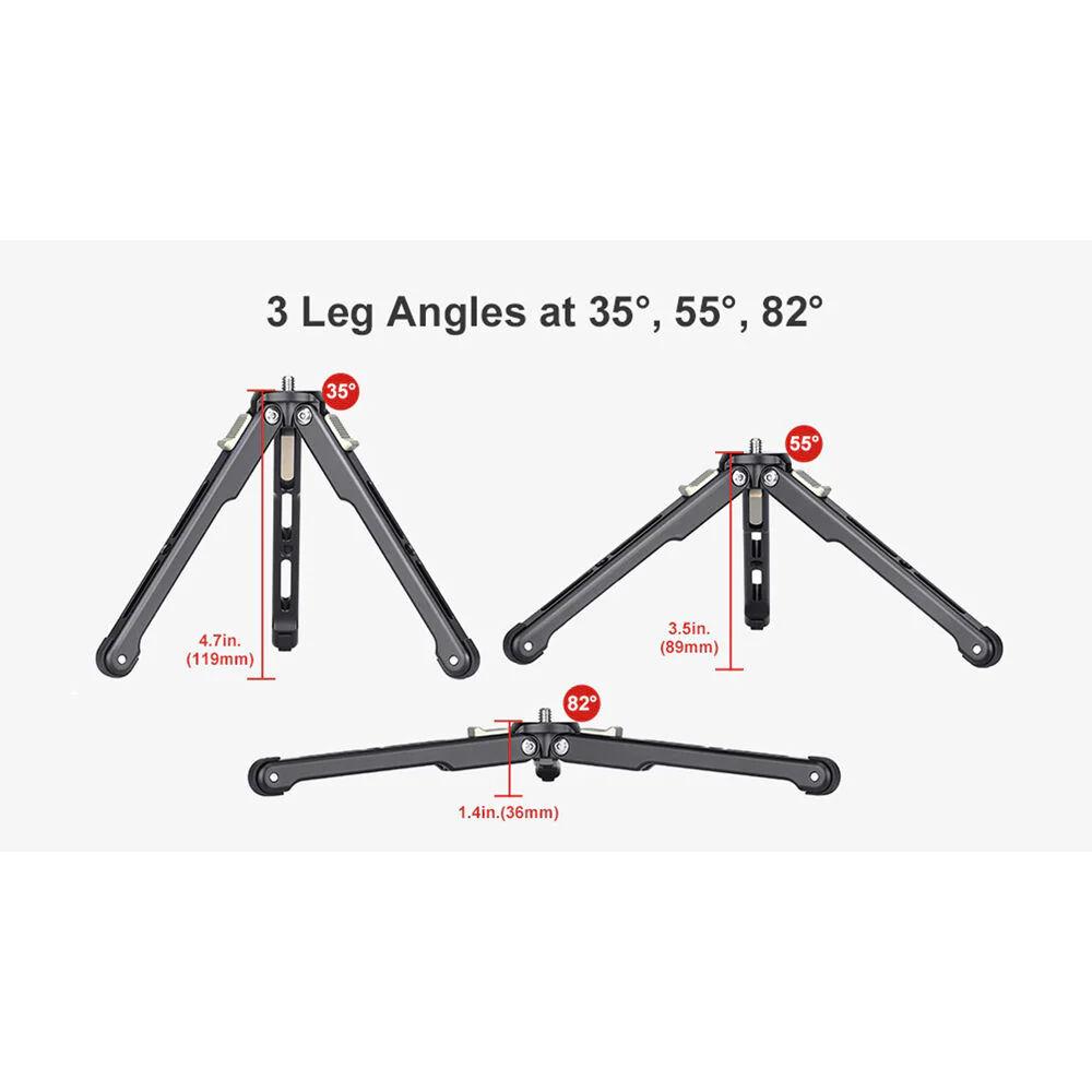 Sunwayfoto Aluminum Alloy Table Top Tripod - Image 6