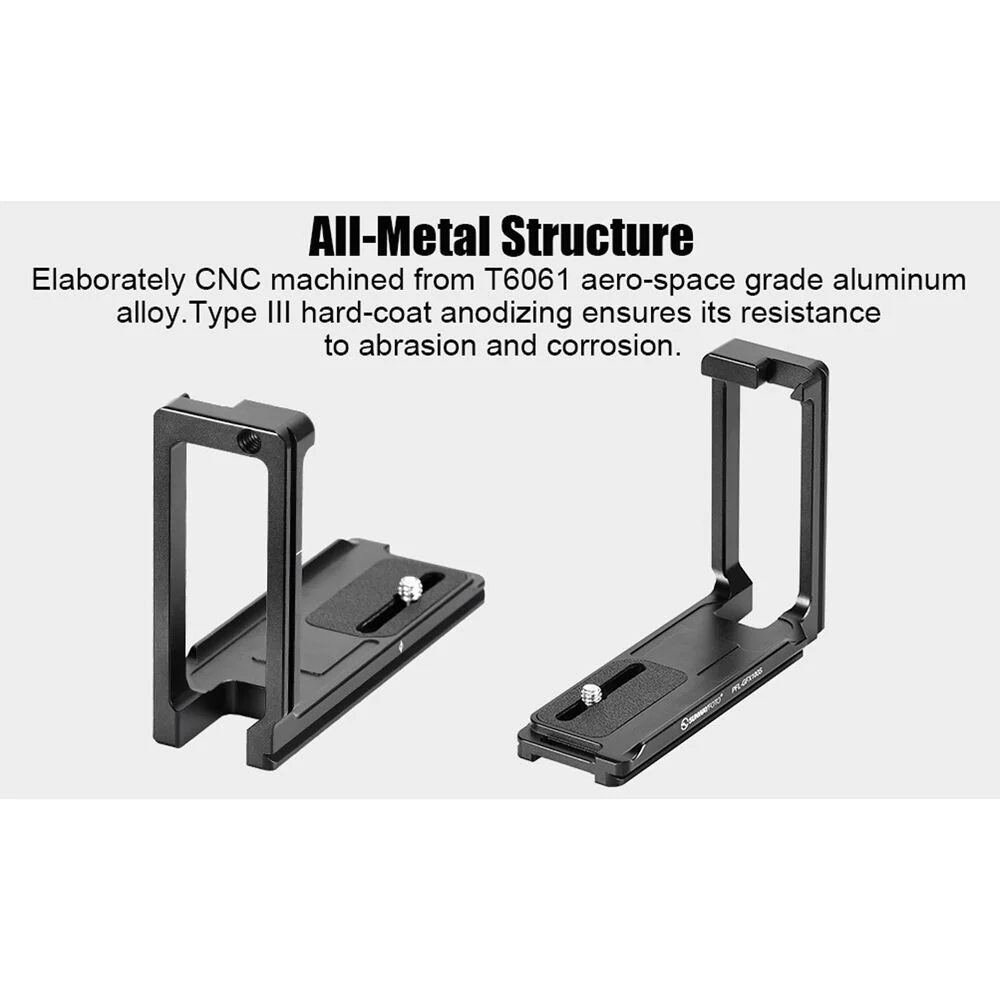 Sunwayfoto Custom L-Bracket for Fujifilm GFX 100S - Image 2
