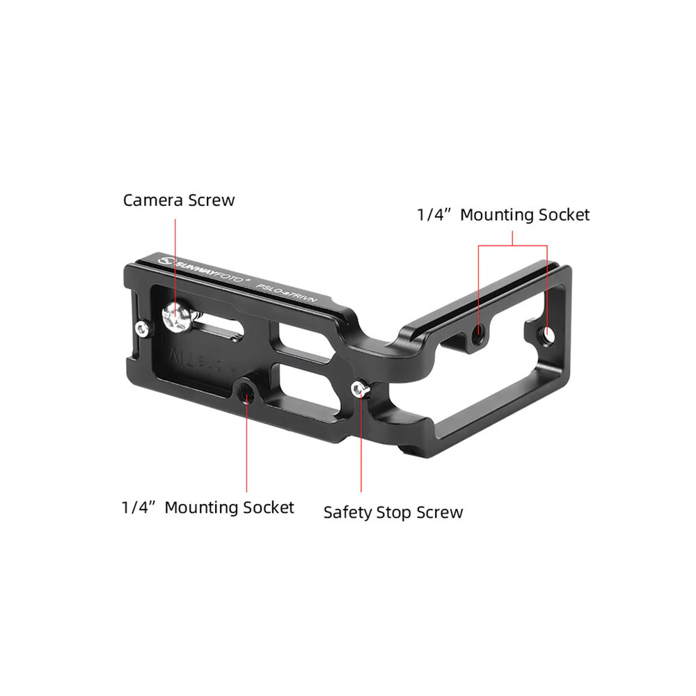 Sunwayfoto Dedicated L-Bracket for Sony a7R IV - Image 3