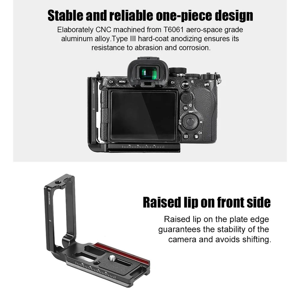 Sunwayfoto L Bracket for Sony a7R IV and a7R V - Image 7