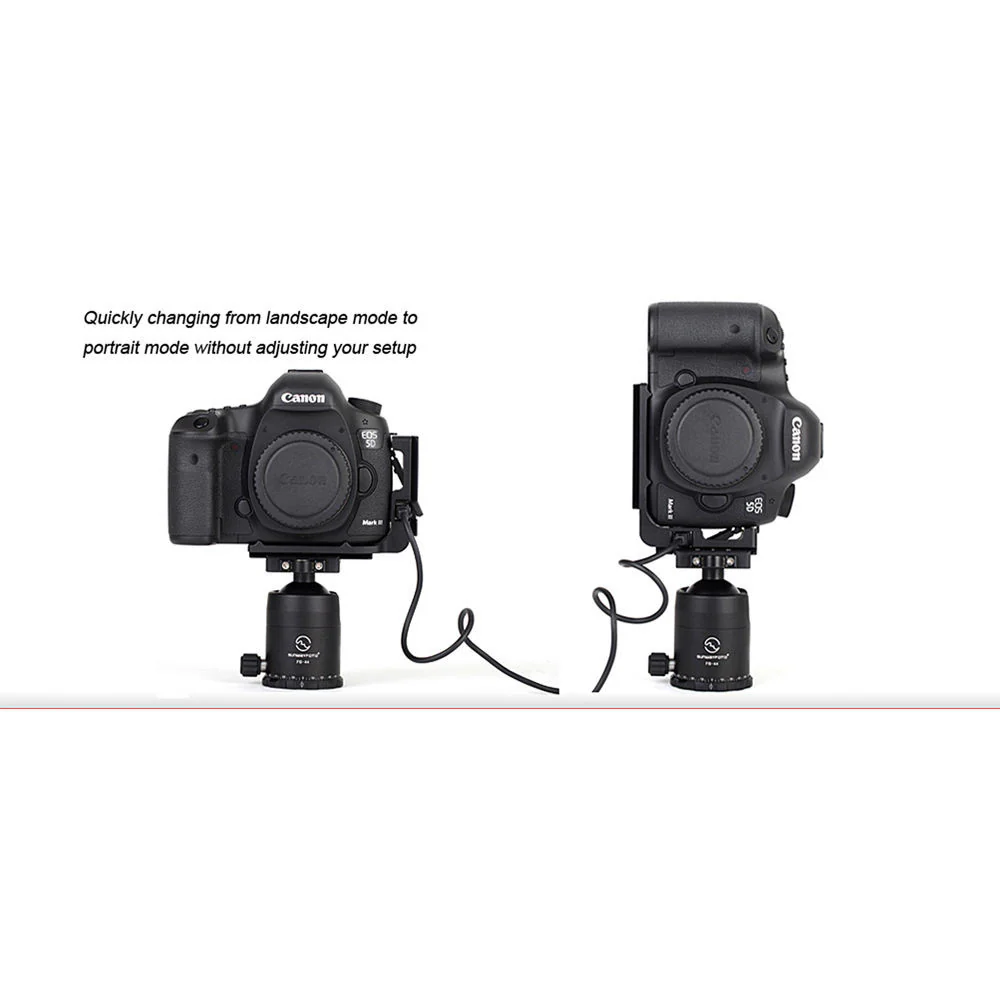 Sunwayfoto PCL-5DIIIR L Bracket for Canon 5D Mark III DSLR - Image 6