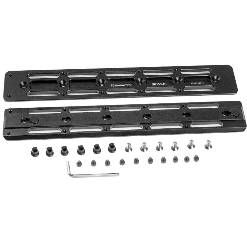 Sunwayfoto SKP-240 Keymod Rail Arca-Type Adapter Plate (9.4") - Image 3