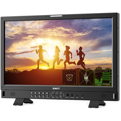 SWIT 23.8" Quad-Link 4K Production Monitor (V-Mount) - Image 2