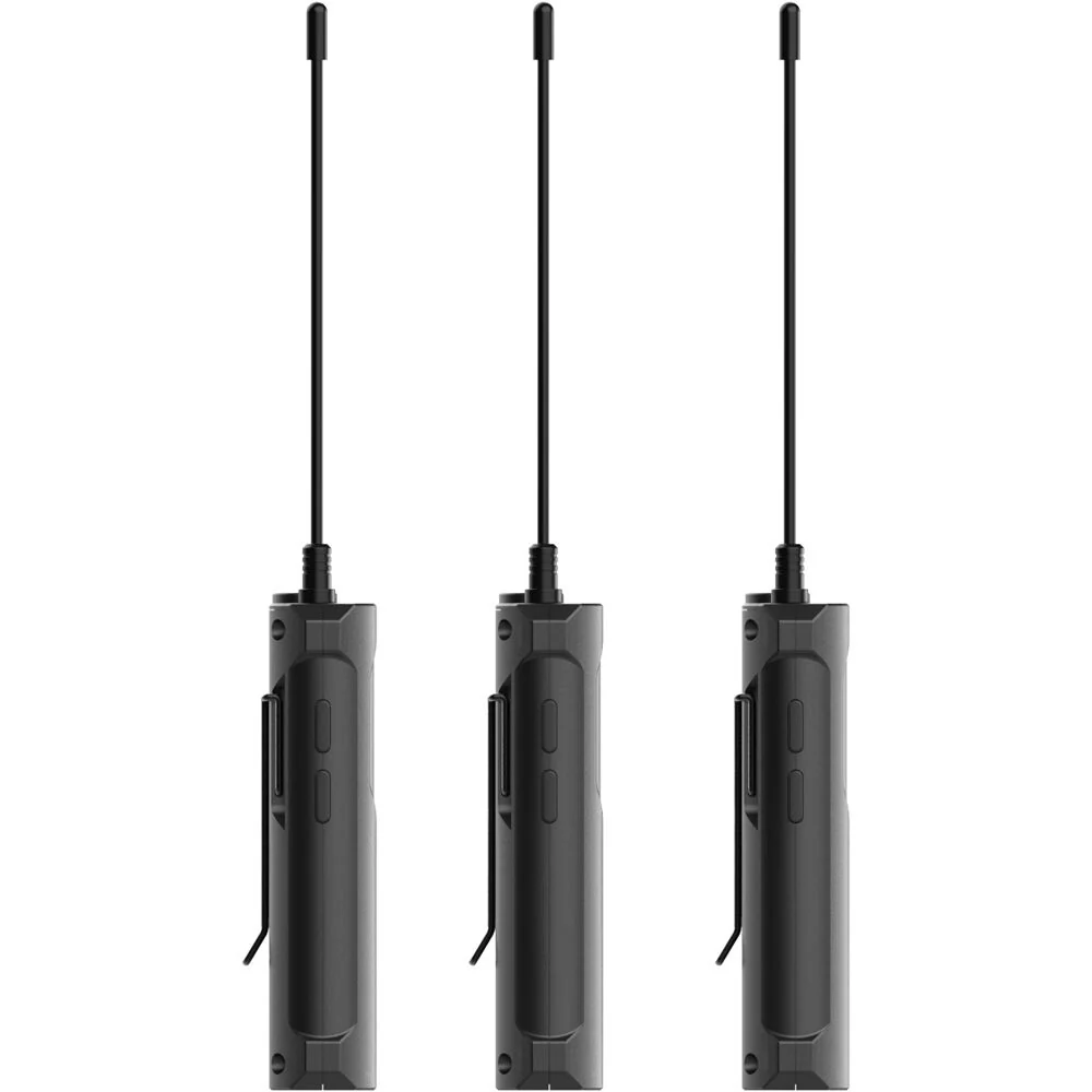 Synco WMic-T3 2-Person Camera-Mount Wireless Lavalier Microphone System (UHF: 512 to 589 MHz) - Image 7