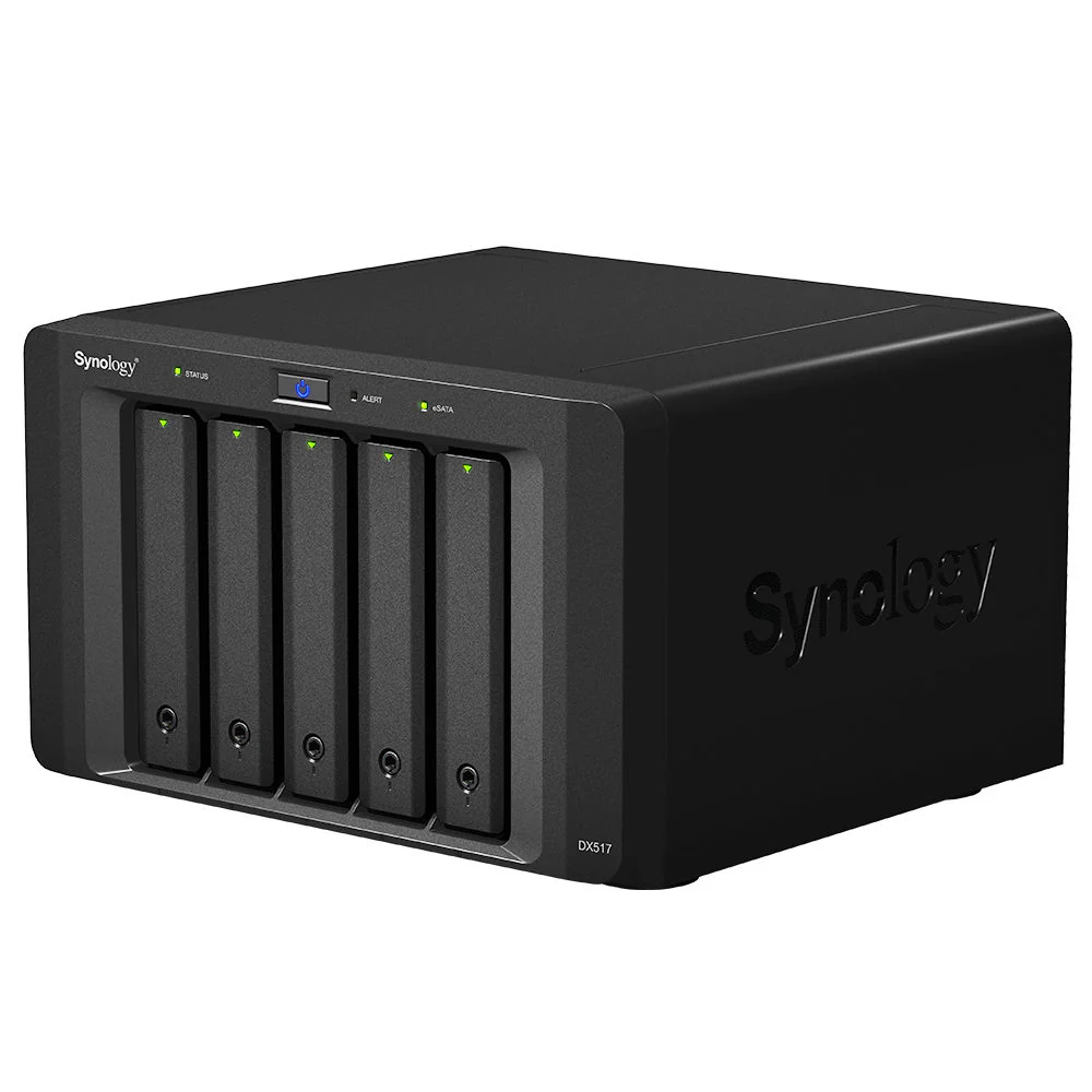 Synology 60TB DX517 5-Bay Expansion Enclosure Kit with Seagate NAS Drives (5 x 12TB) - Image 3