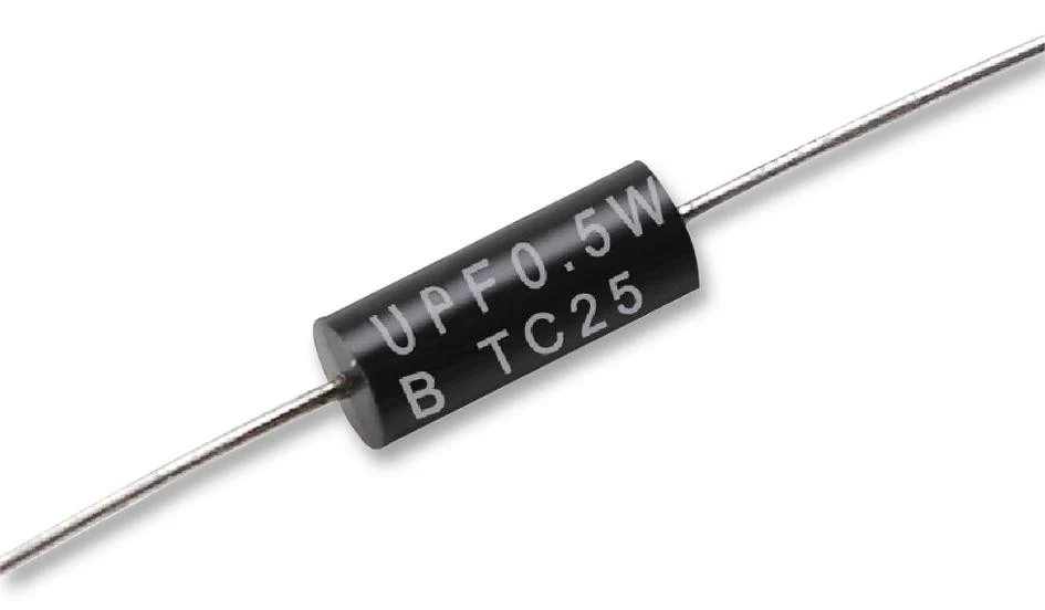 TE CONNECTIVITY UPF50B100KV Through Hole Resistor, UPF Series, 100 kohm, 500 mW, ± 0.1%, 300 V, Axial Leaded