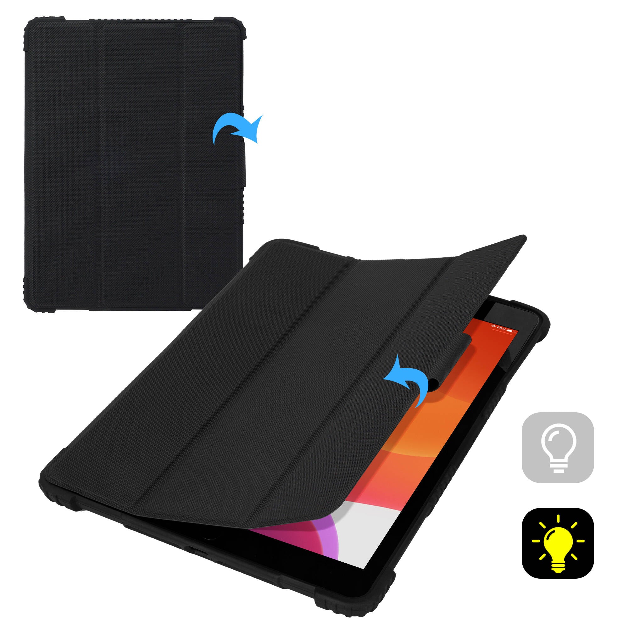 TechProtectus Protective Folio Case for 8.3" iPad mini (6th Gen, Black) - Image 3