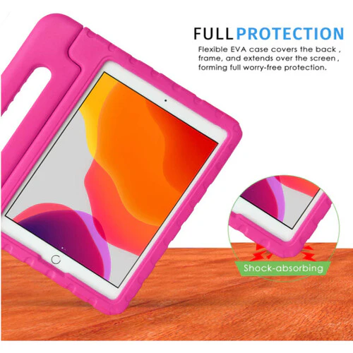 TechProtectus Shockproof Kids Case for iPad (Pink) - Image 5