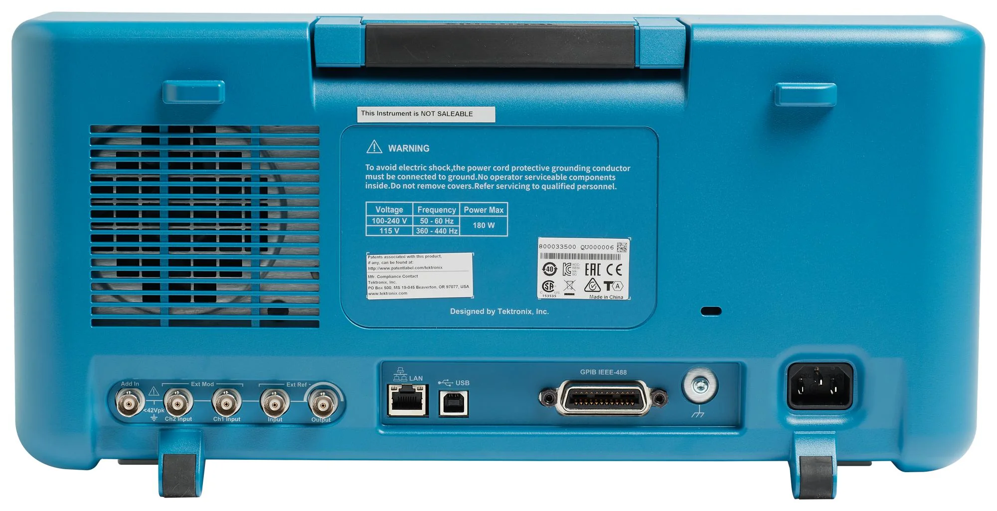 Tektronix AFG31102 Signal Generator ARB/Function 100 MHz 2 Channel AFG31000 Series - Image 3