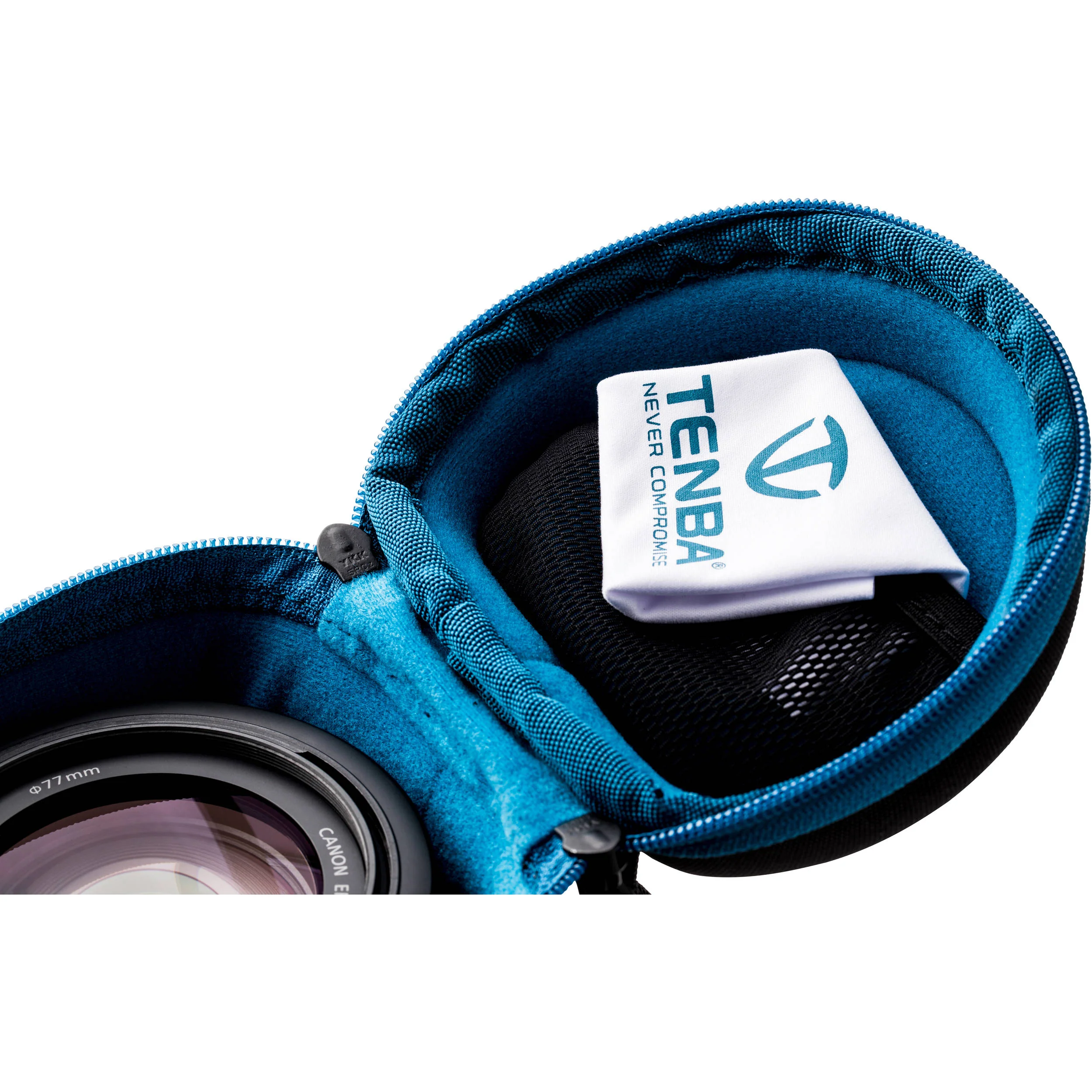 Tenba Soft Neoprene Lens Capsule&nbsp;with Extra Padding (Black, 5 x 3.5") - Image 17