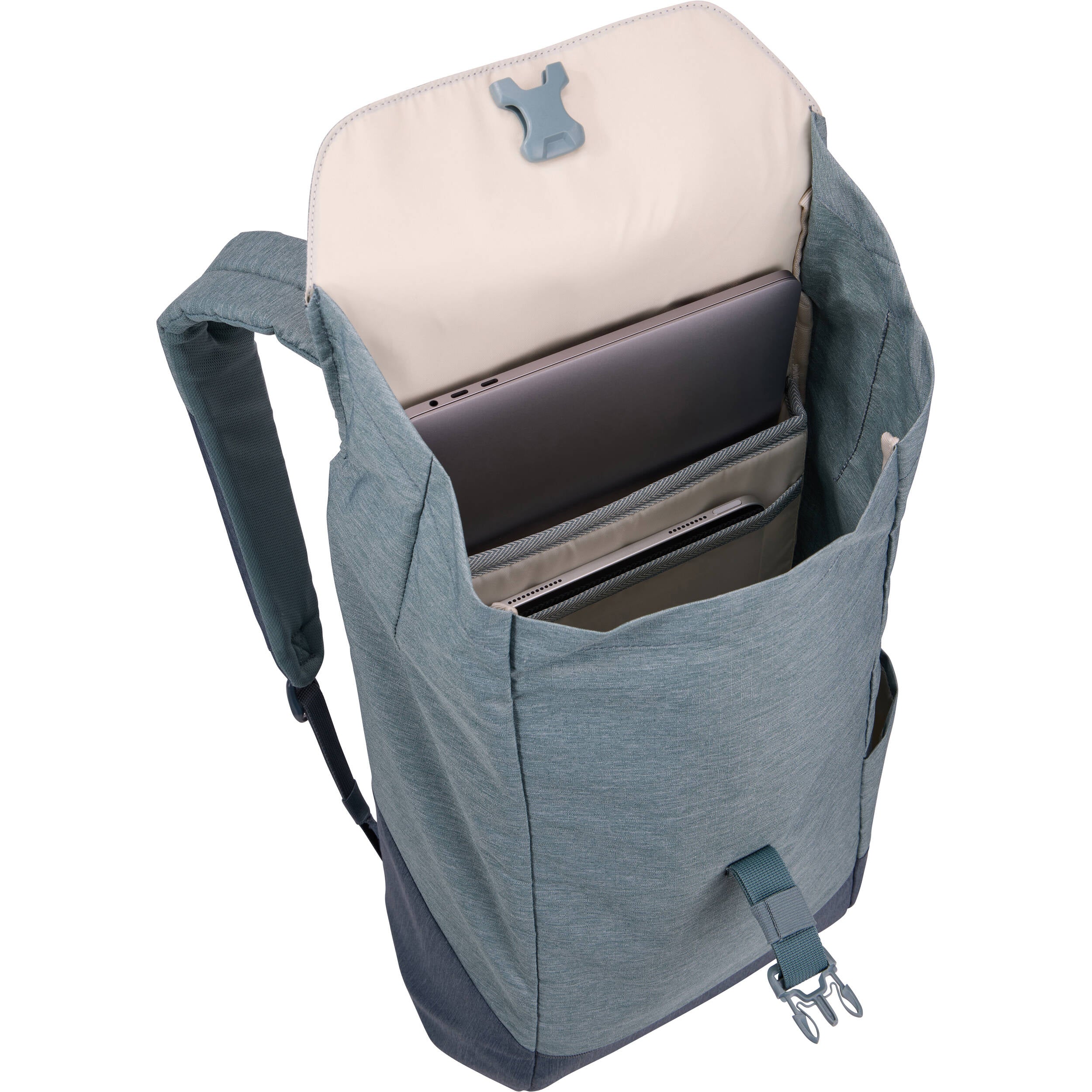 Thule Lithos Backpack (Pond Gray/Dark Slate, 16L) - Image 4