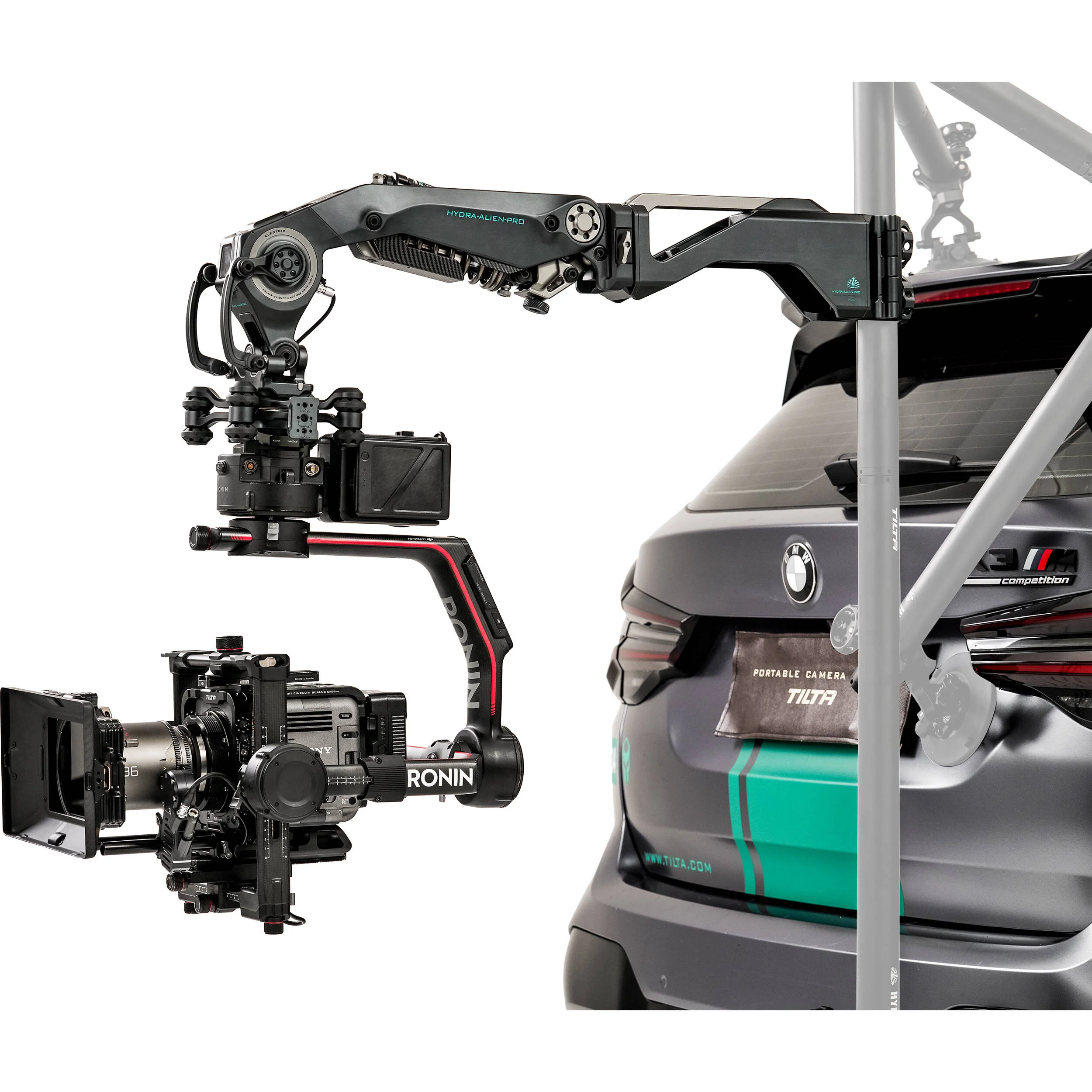Tilta Arm, Head & Speed Rail Mounting Kit for Hydra Alien Pro (V-Mount) - Image 4