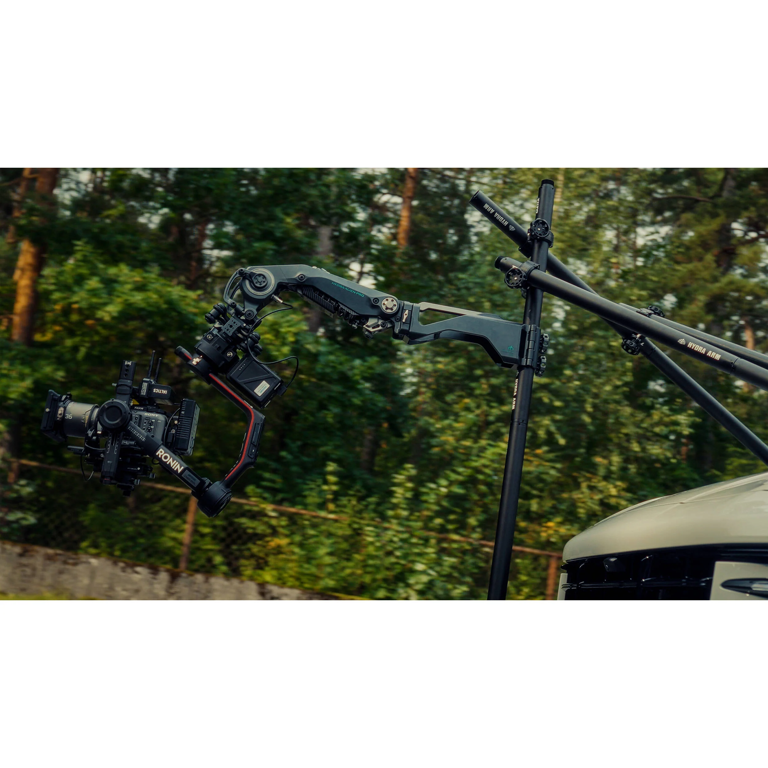 Tilta Arm, Head & Speed Rail Mounting Kit for Hydra Alien Pro (V-Mount) - Image 6