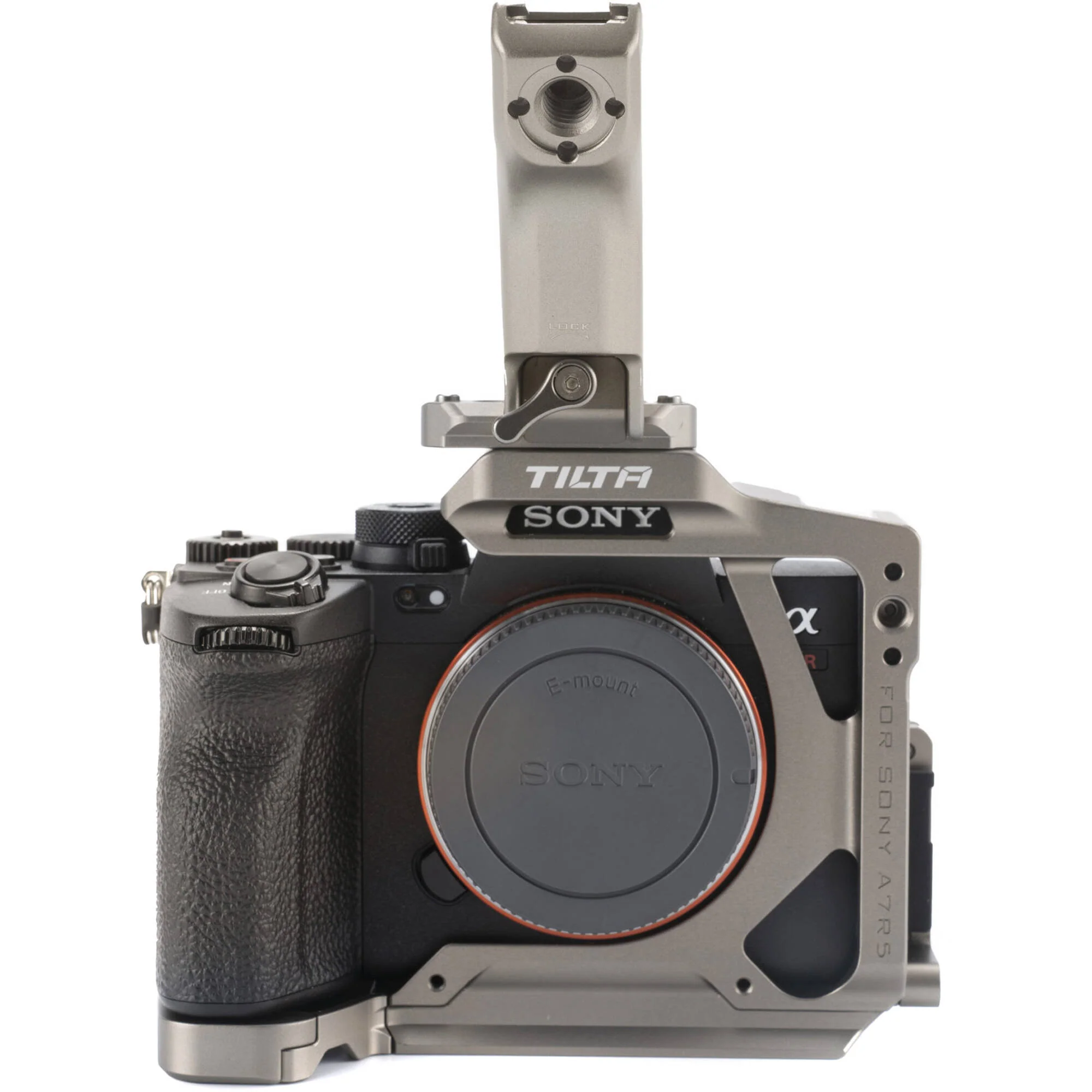 Tilta Half Cage Lightweight Kit for Sony a7R V (Titanium Gray) - Image 3