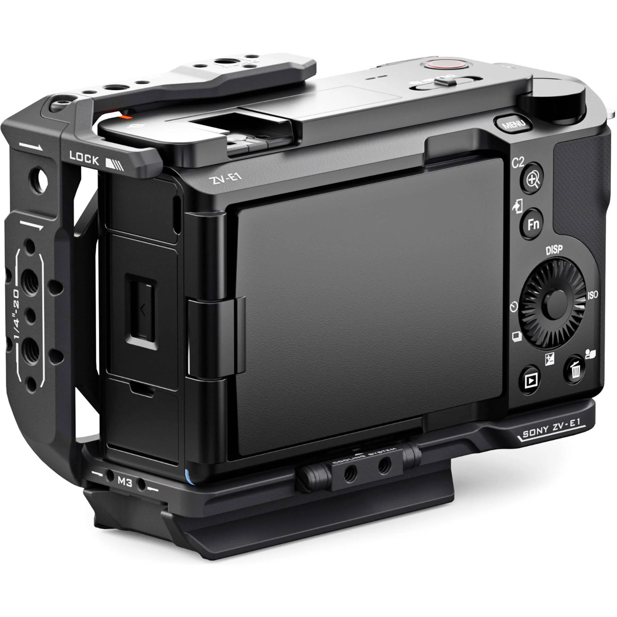Tilta Half Camera Cage for Sony ZV-E1 (Black) - Image 2