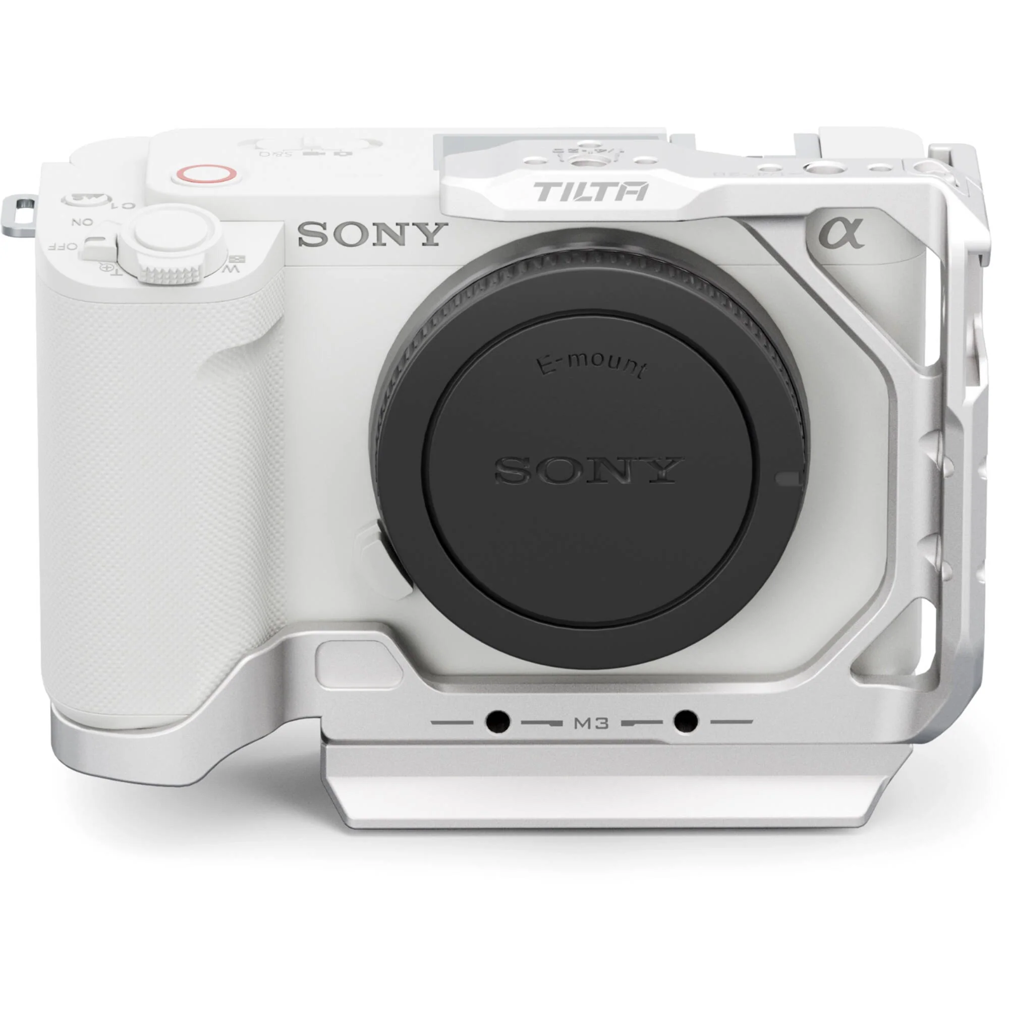 Tilta Half Camera Cage for Sony ZV-E1 (Silver) - Image 3