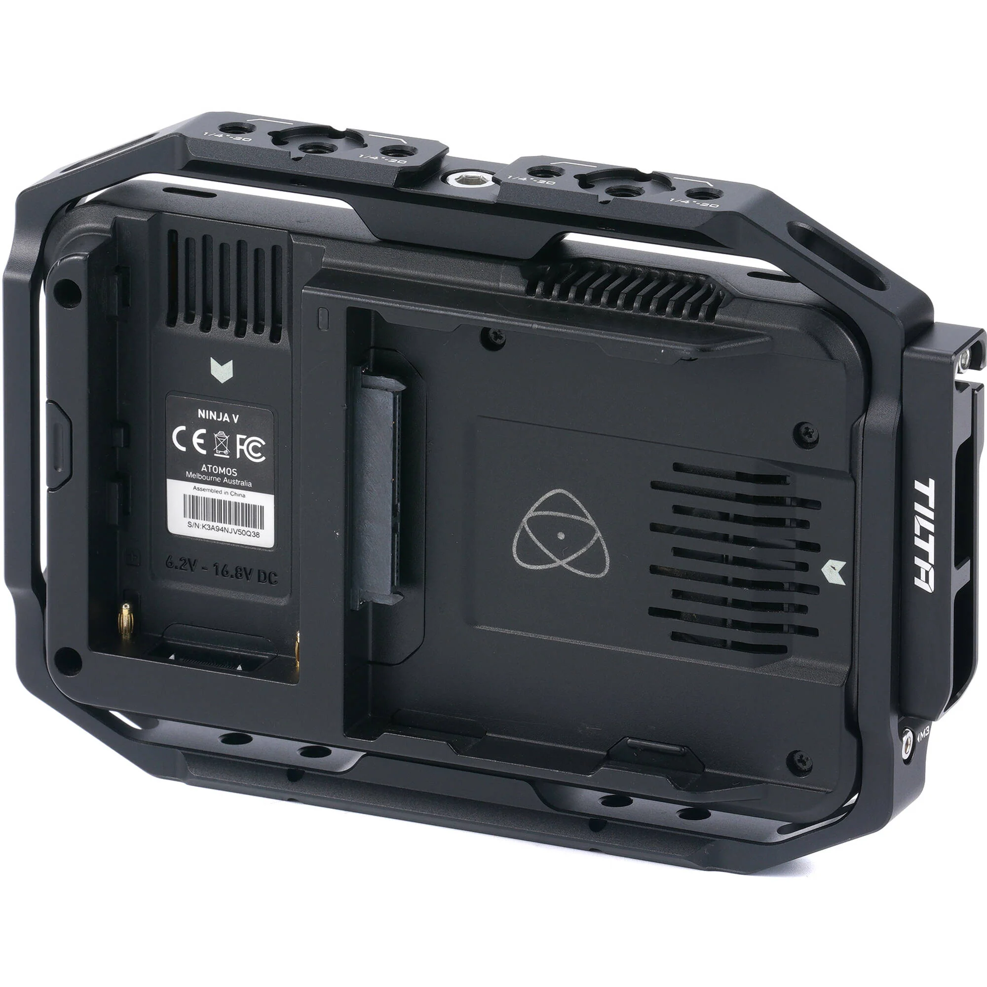 Tilta Tiltaing Monitor Cage for Atomos Ninja V (Black) - Image 4