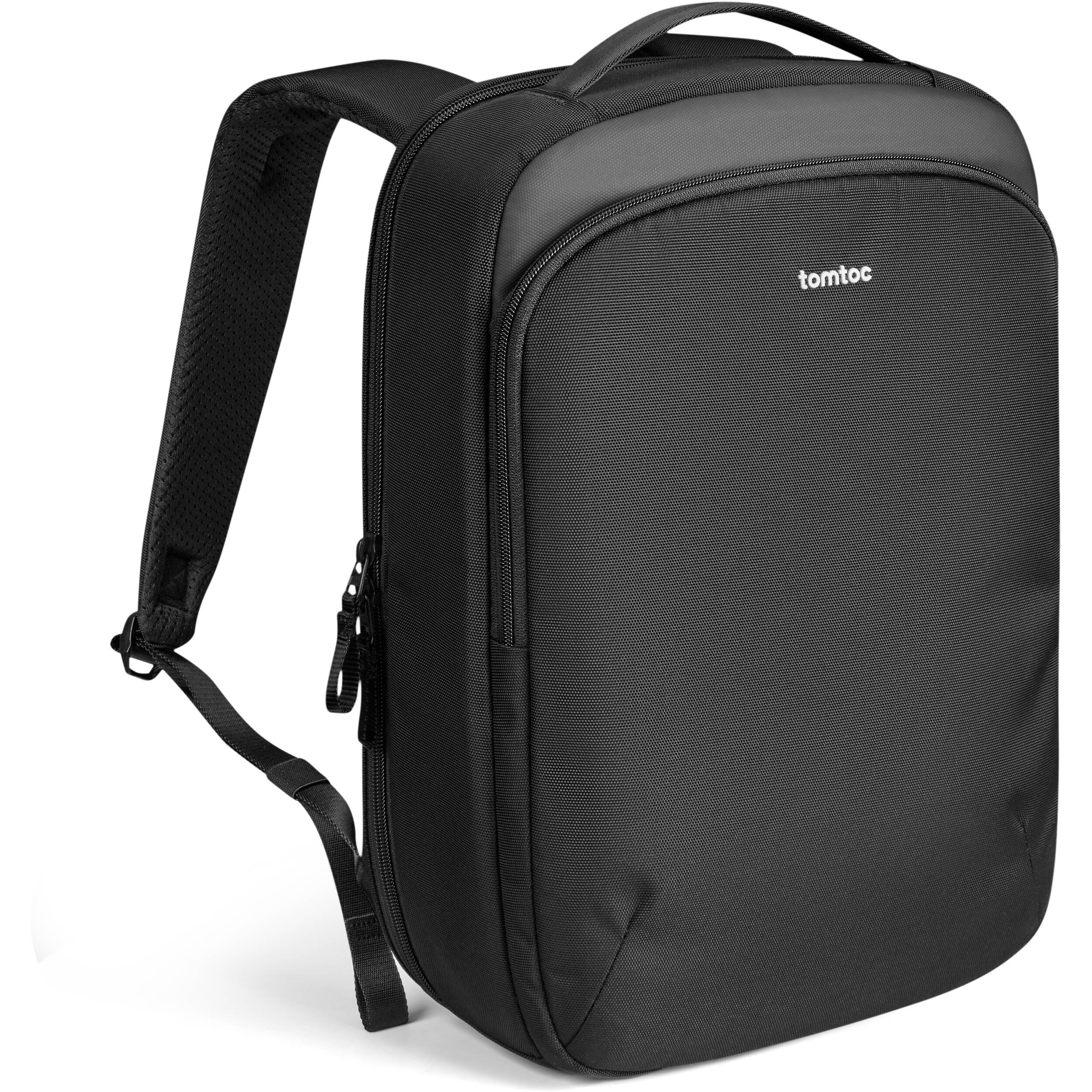 tomtoc Explorer T60 Laptop Backpack (Black, 15L)