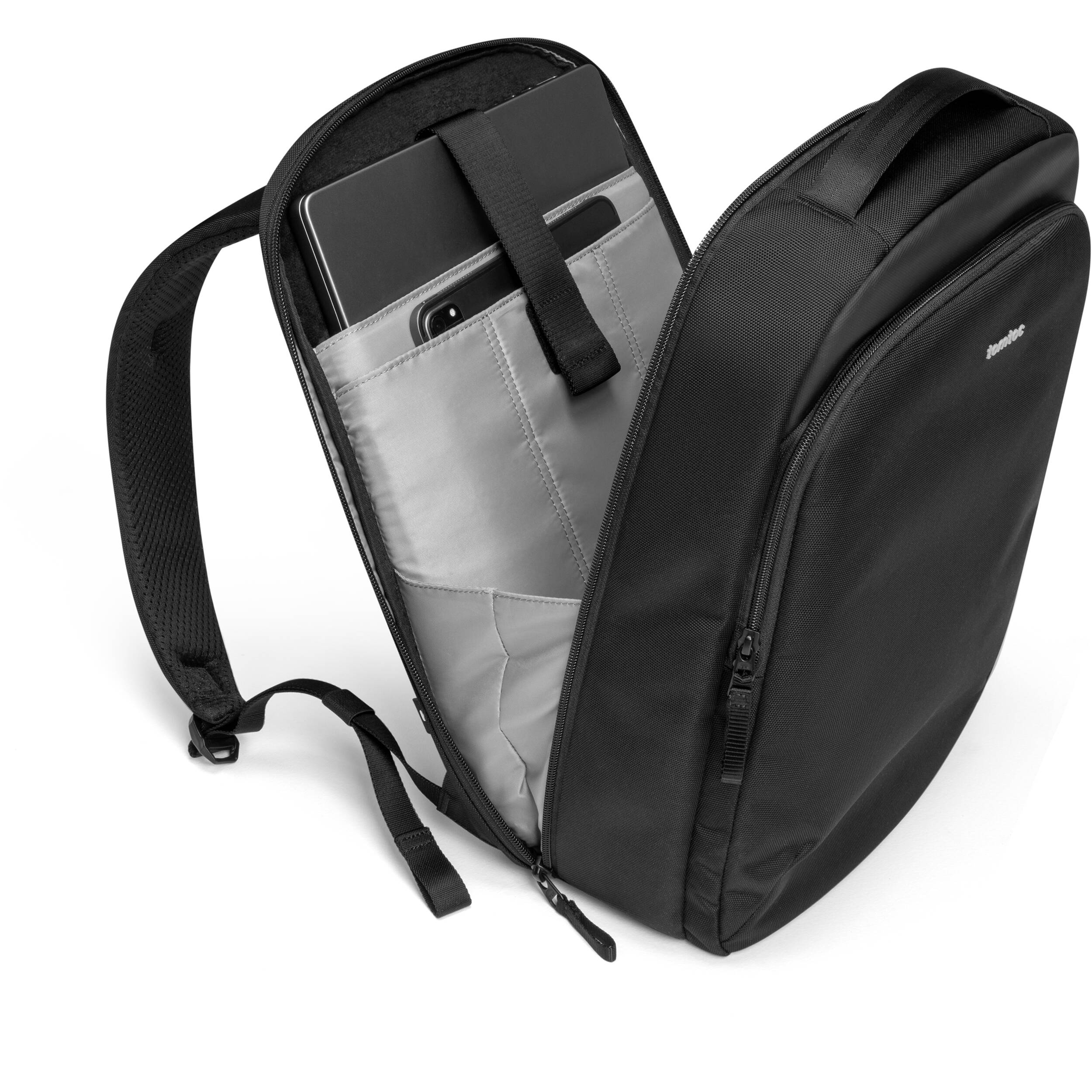 tomtoc Explorer T60 Laptop Backpack (Black, 15L) - Image 7
