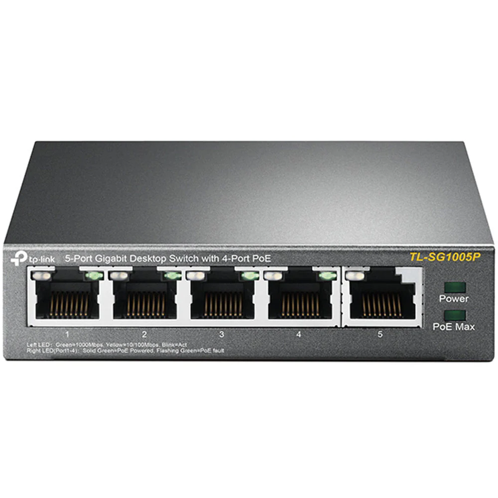 TP-Link TL-SG1005P 5-Port Gigabit PoE Unmanaged Switch - Image 3