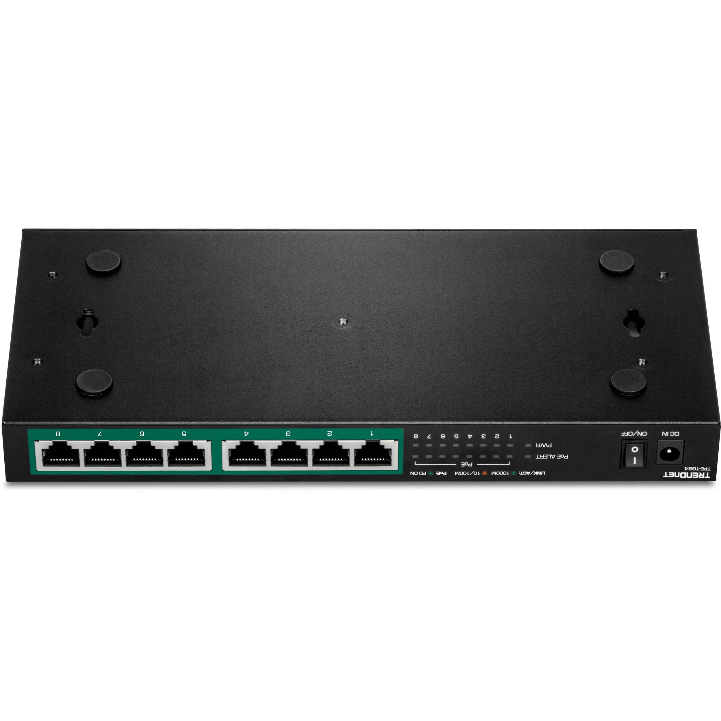 TRENDnet TPE-TG84 8-Port Gigabit PoE+ Compliant Unmanaged Network Switch - Image 3