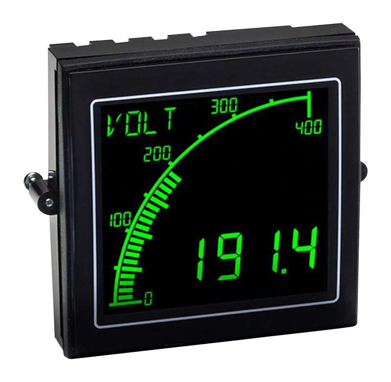 Trumeter APM-M1-ANO APM-M1-ANO Panel Meter 4 Digit Current Voltage / Frequency 68 mm x 24V APM Series New