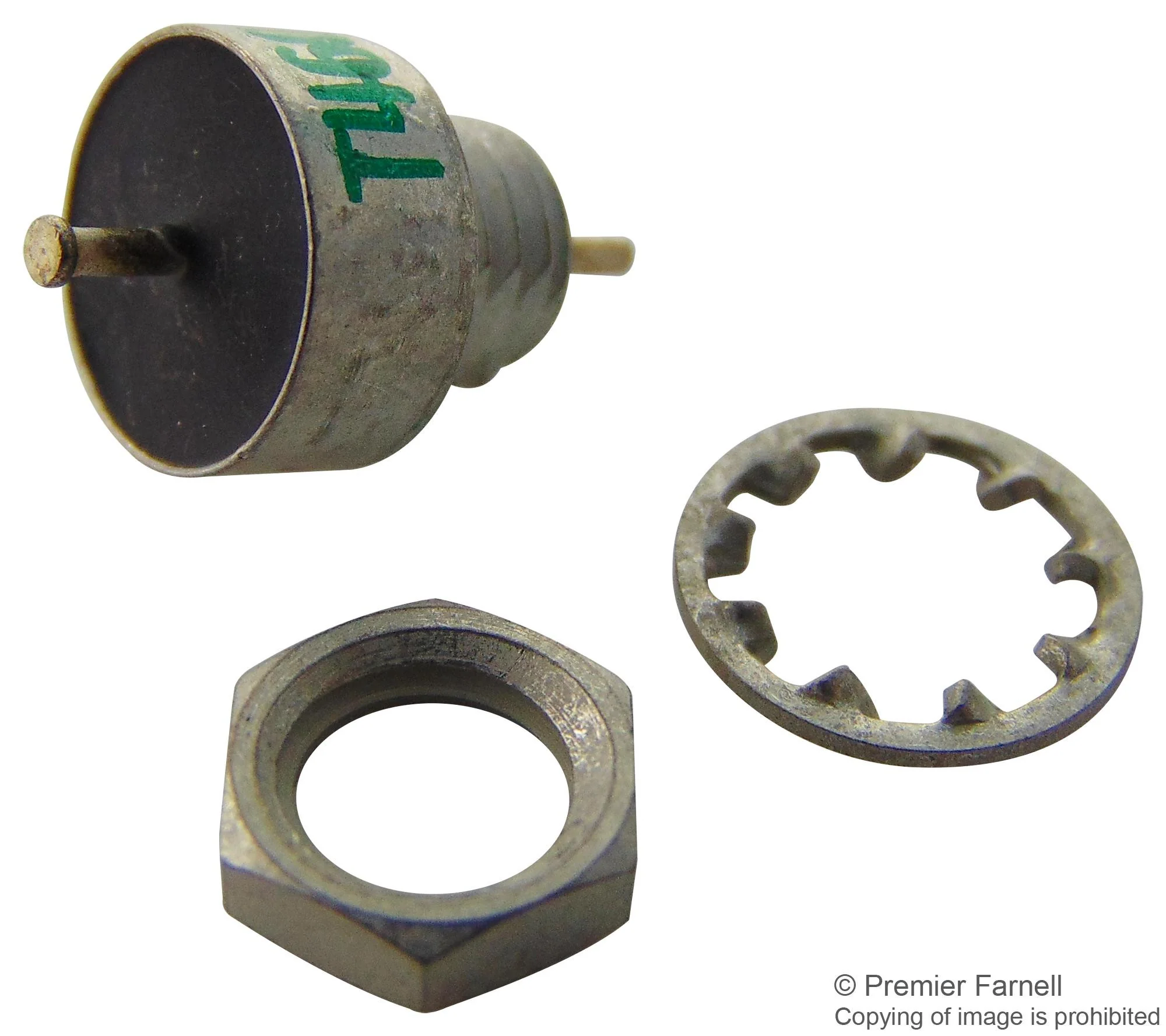 TUSONIX 4600-000LF Power Line Filter, Chassis, 1.4 µF, 100 V, 15 A, Feed Through, Wire Leaded