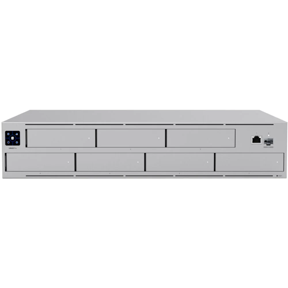 Ubiquiti Networks 56TB UNAS Pro 7-Bay NAS Enclosure Kit with Seagate IronWolf Drives (7 x 8TB) - Image 2