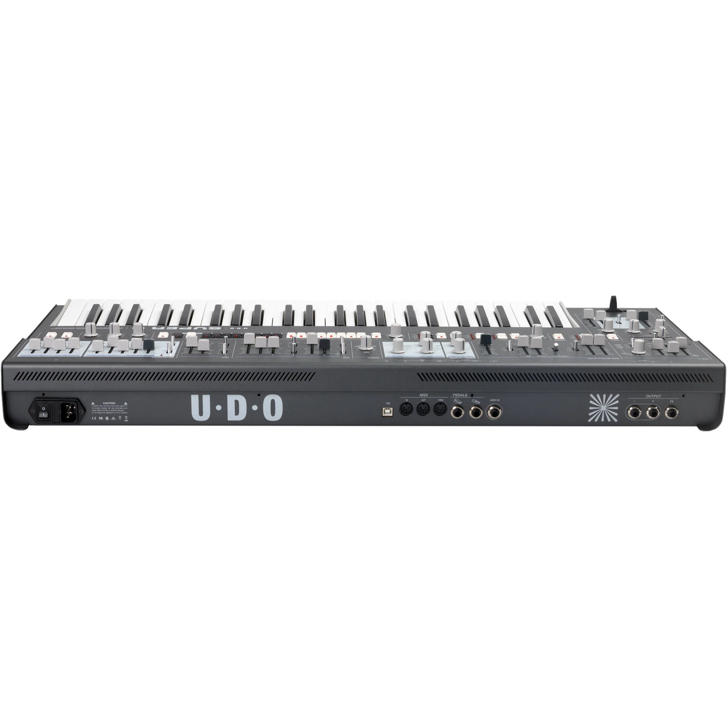 UDO Audio Super 6 Digital-Analog Hybrid Synthesizer (Black) - Image 4