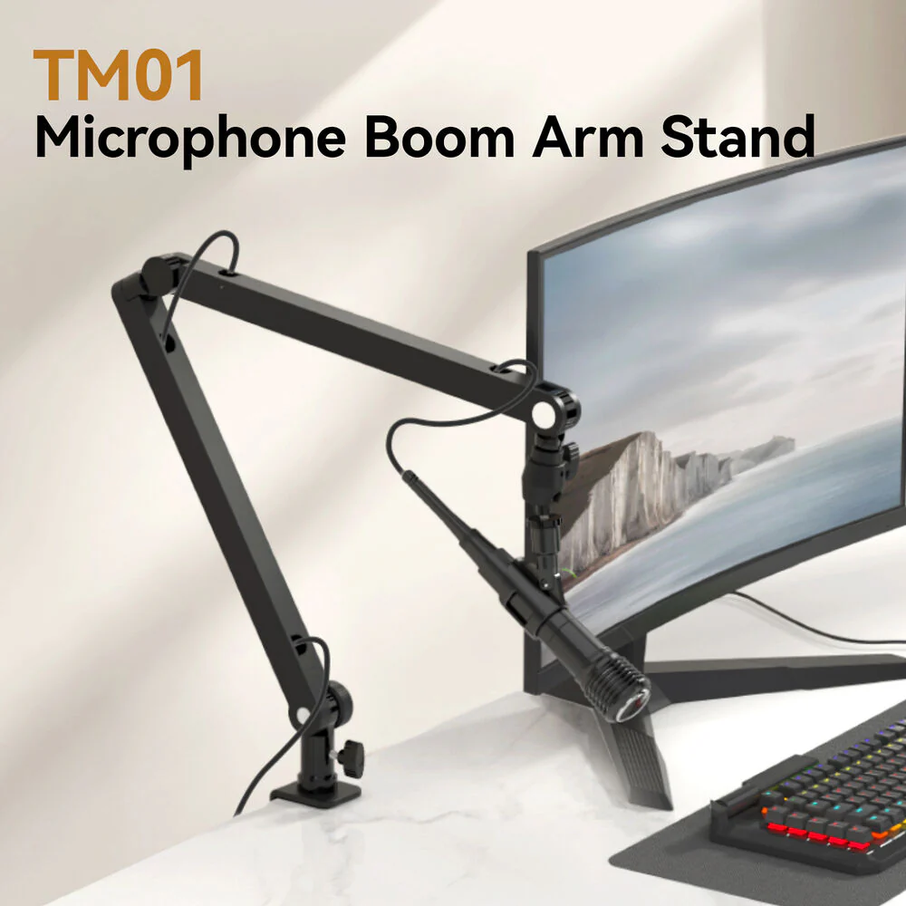 Ulanzi TM01 Microphone Boom Arm with Desk Mount - Image 2