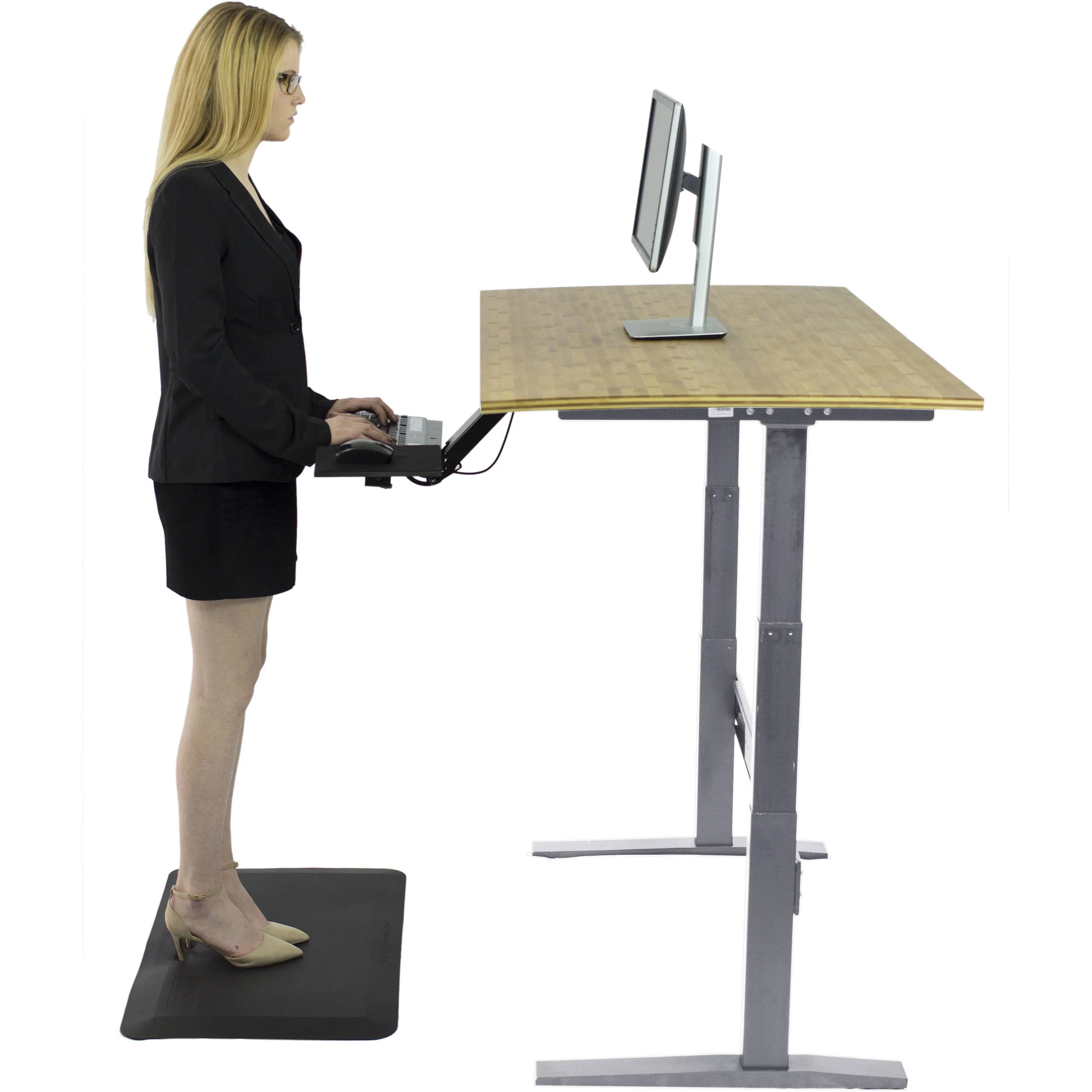 Uncaged Ergonomics 20X34" Thick Office Anti Fatigue Mat - Image 7