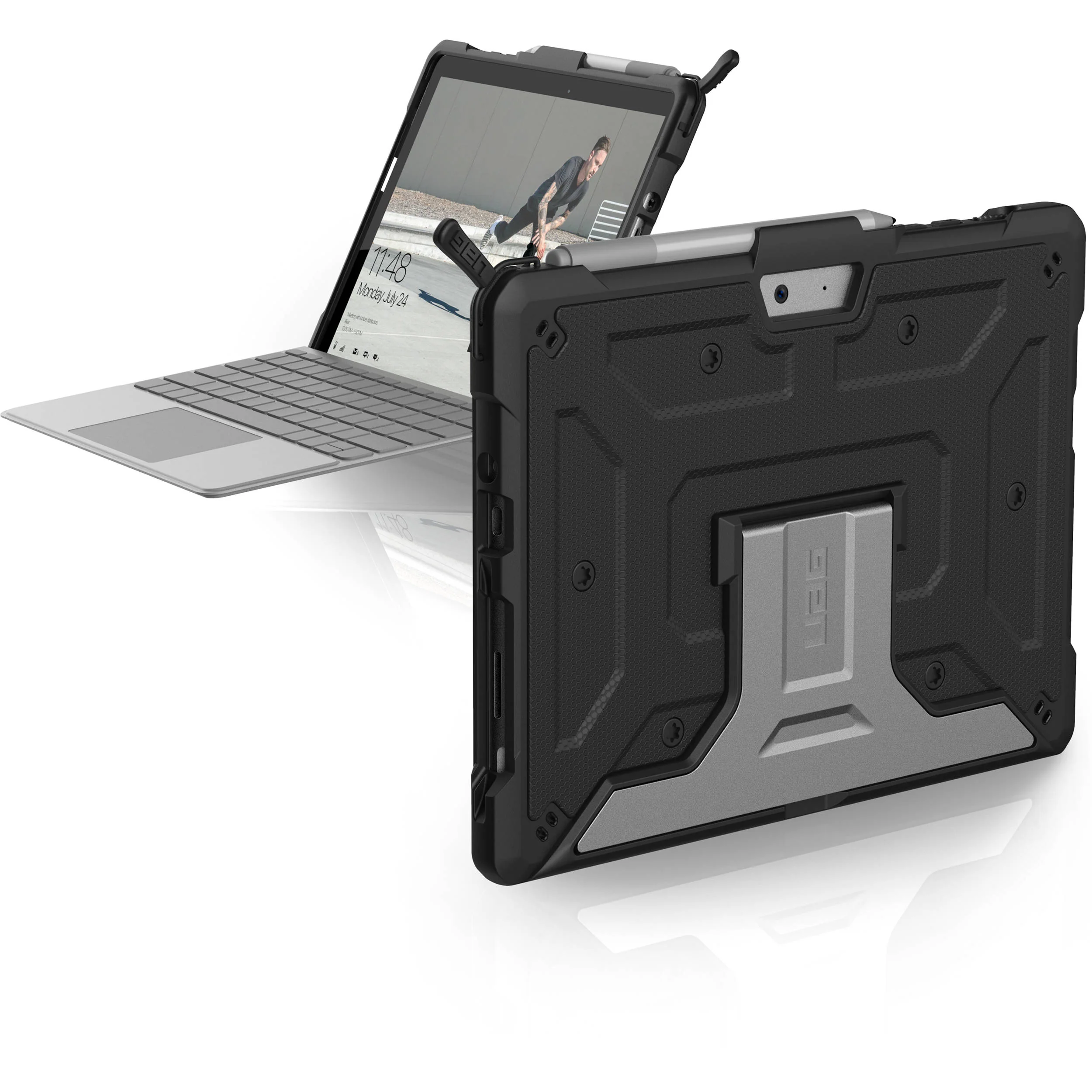 Urban Armor Gear Metropolis Case for Microsoft Surface Go (Black) - Image 16