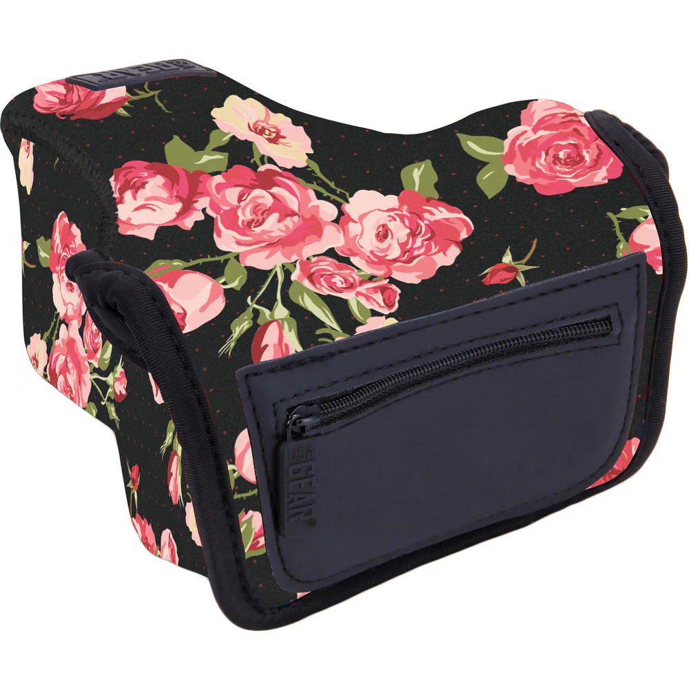 USA GEAR DSLR Neoprene Camera Case (Floral) - Image 4