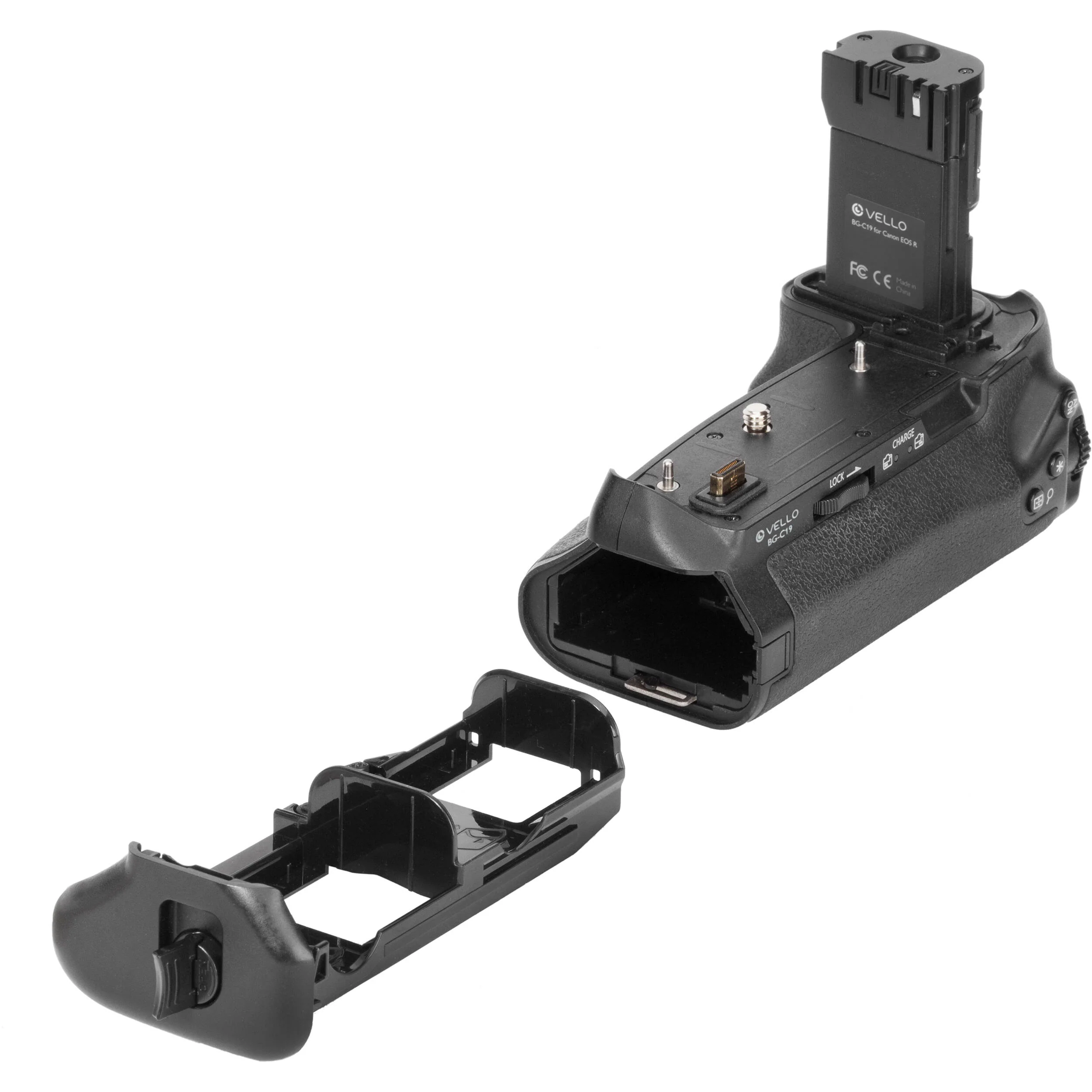 Vello BG-C19 Battery Grip for Canon EOS R Mirrorless Camera - Image 5
