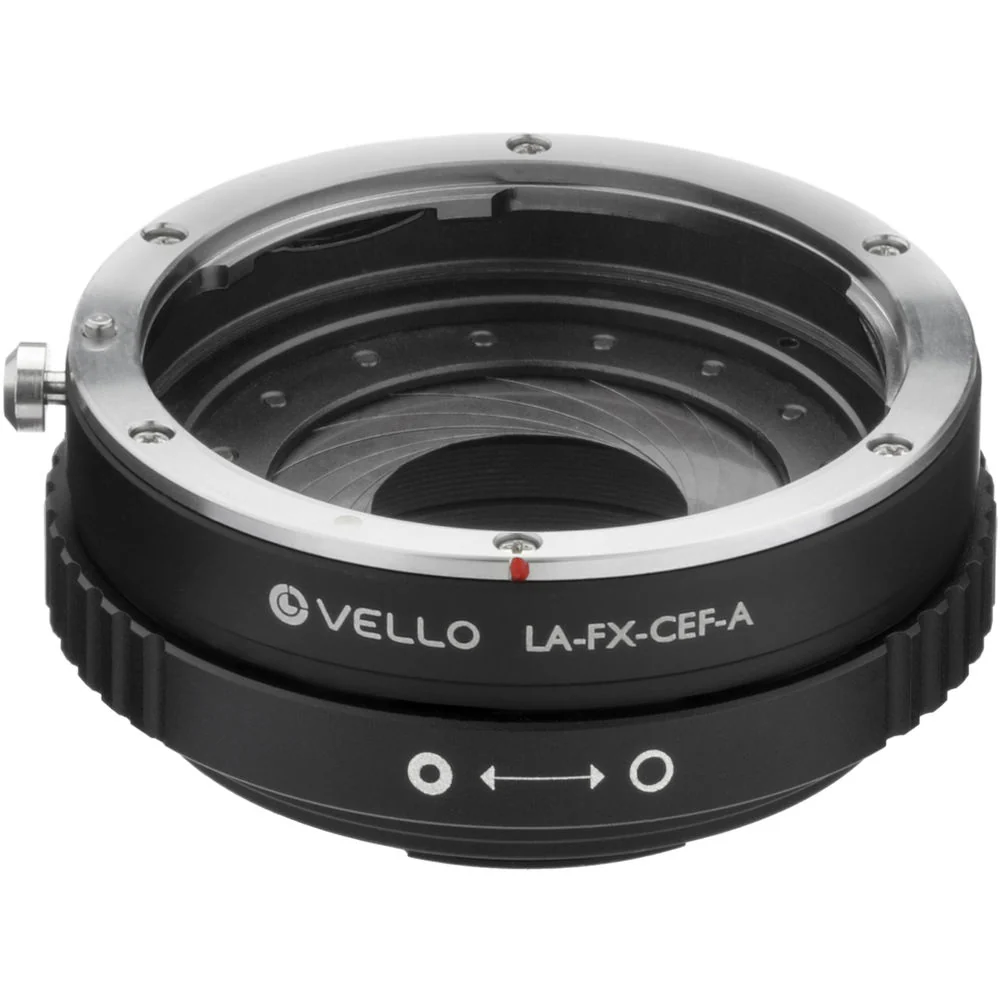 Vello Canon EF/EF-S Lens to Fujifilm X-Mount Camera Lens Adapter with Aperture Control - Image 2