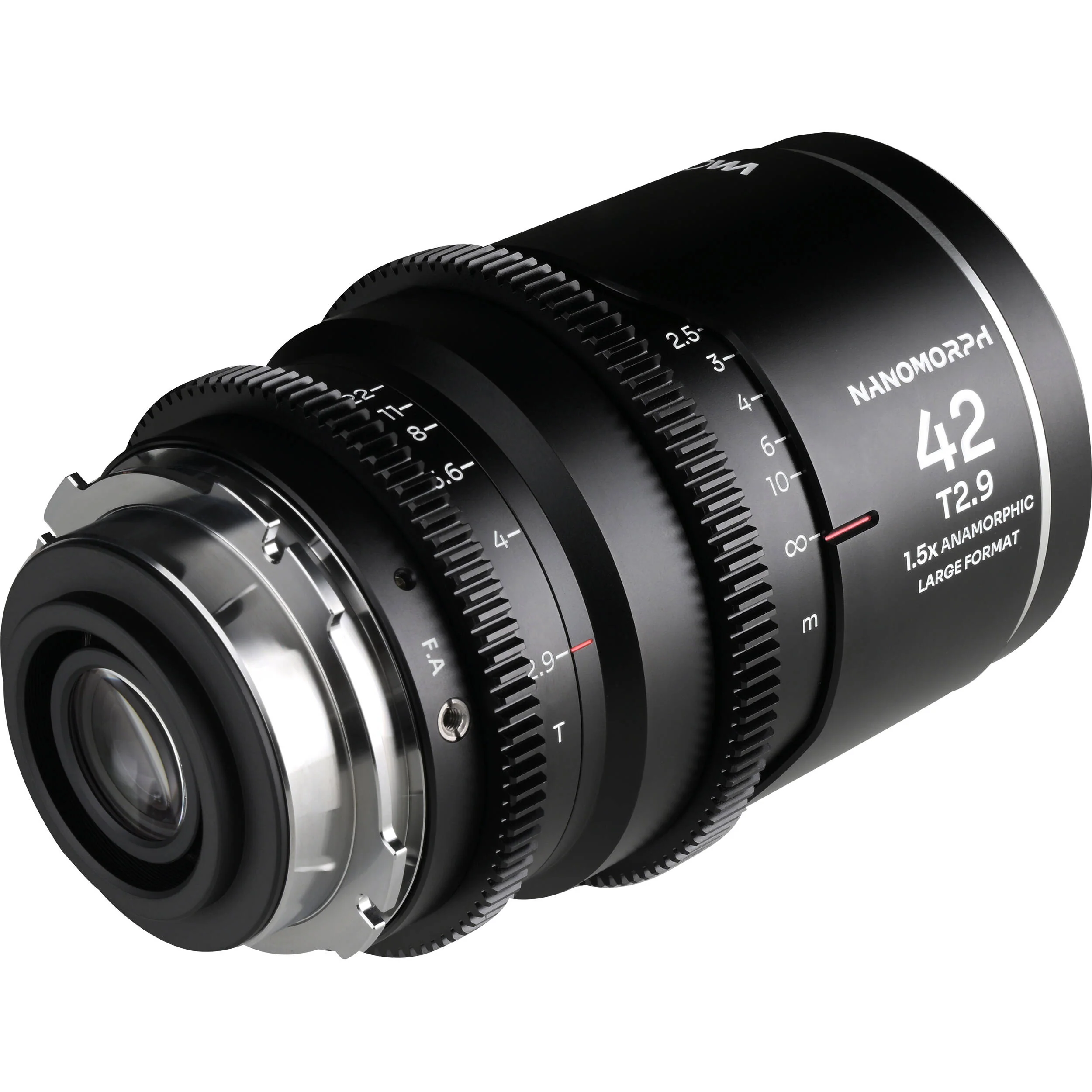 Venus Optics Laowa Nanomorph 42mm T2.9 LF Anamorphic Lens (ARRI PL & Canon EF, Silver Flare) - Image 4
