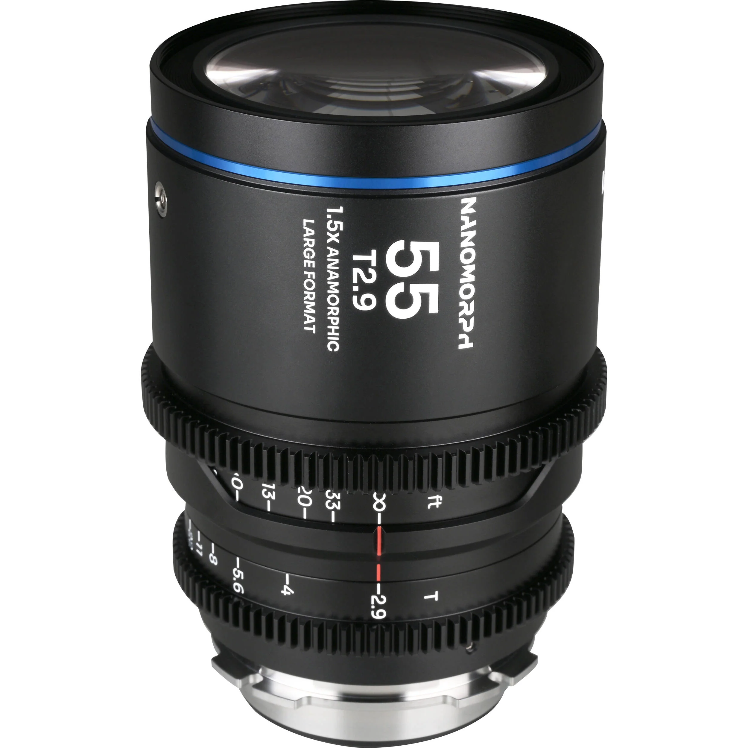 Venus Optics Laowa Nanomorph 55mm T2.9 1.5x LF Anamorphic Lens (ARRI PL & Canon EF, Blue Flare) - Image 2